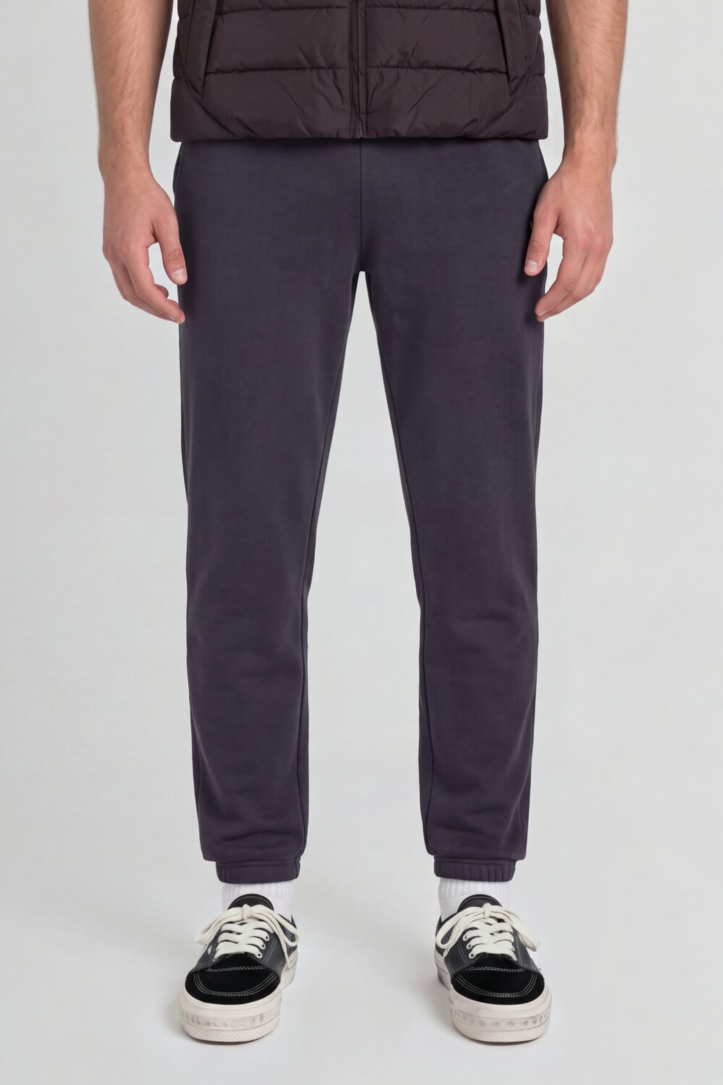 SLIM SWEATPANT SADDLE 1