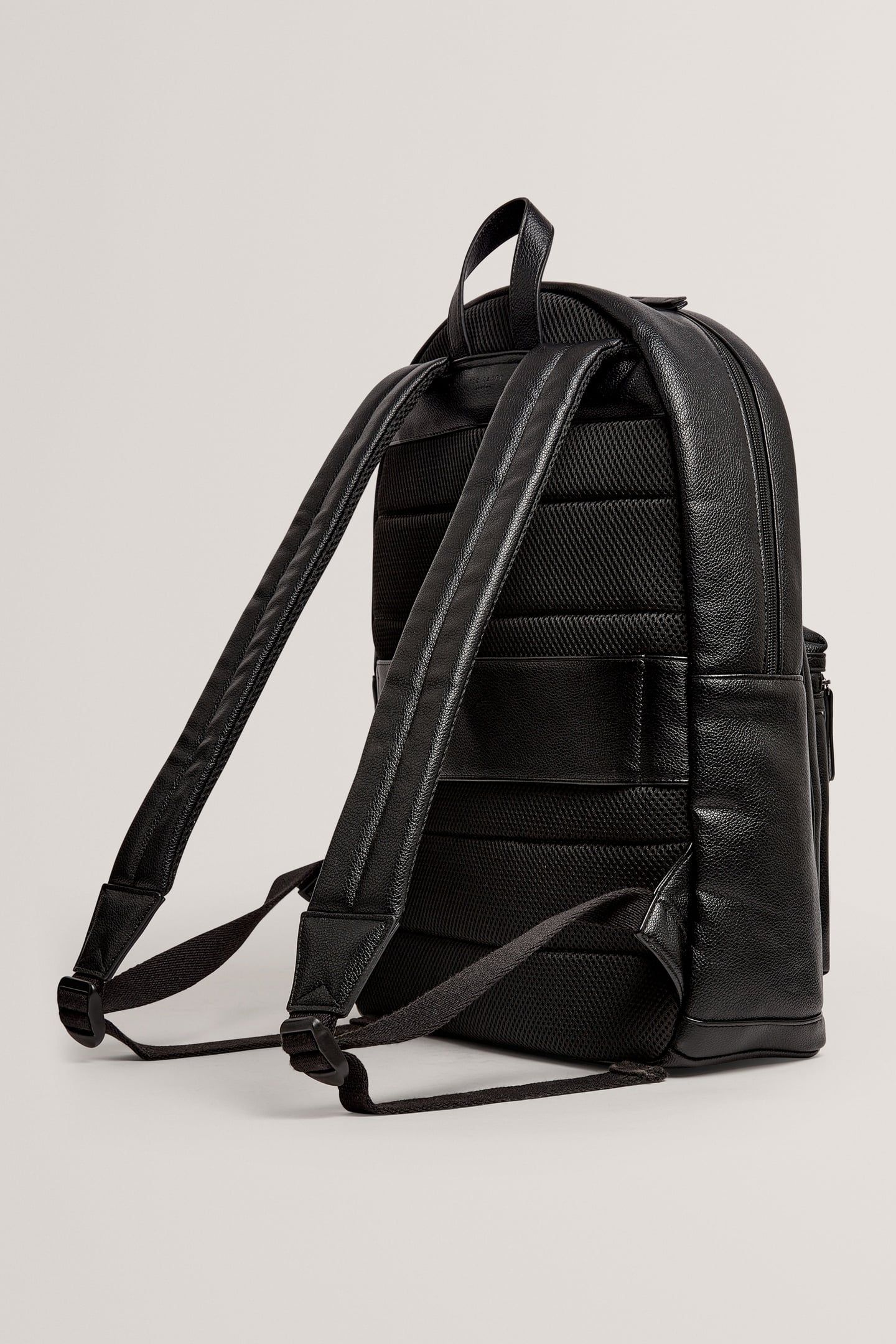 STRIPE PU BACKPACK BLACK 3