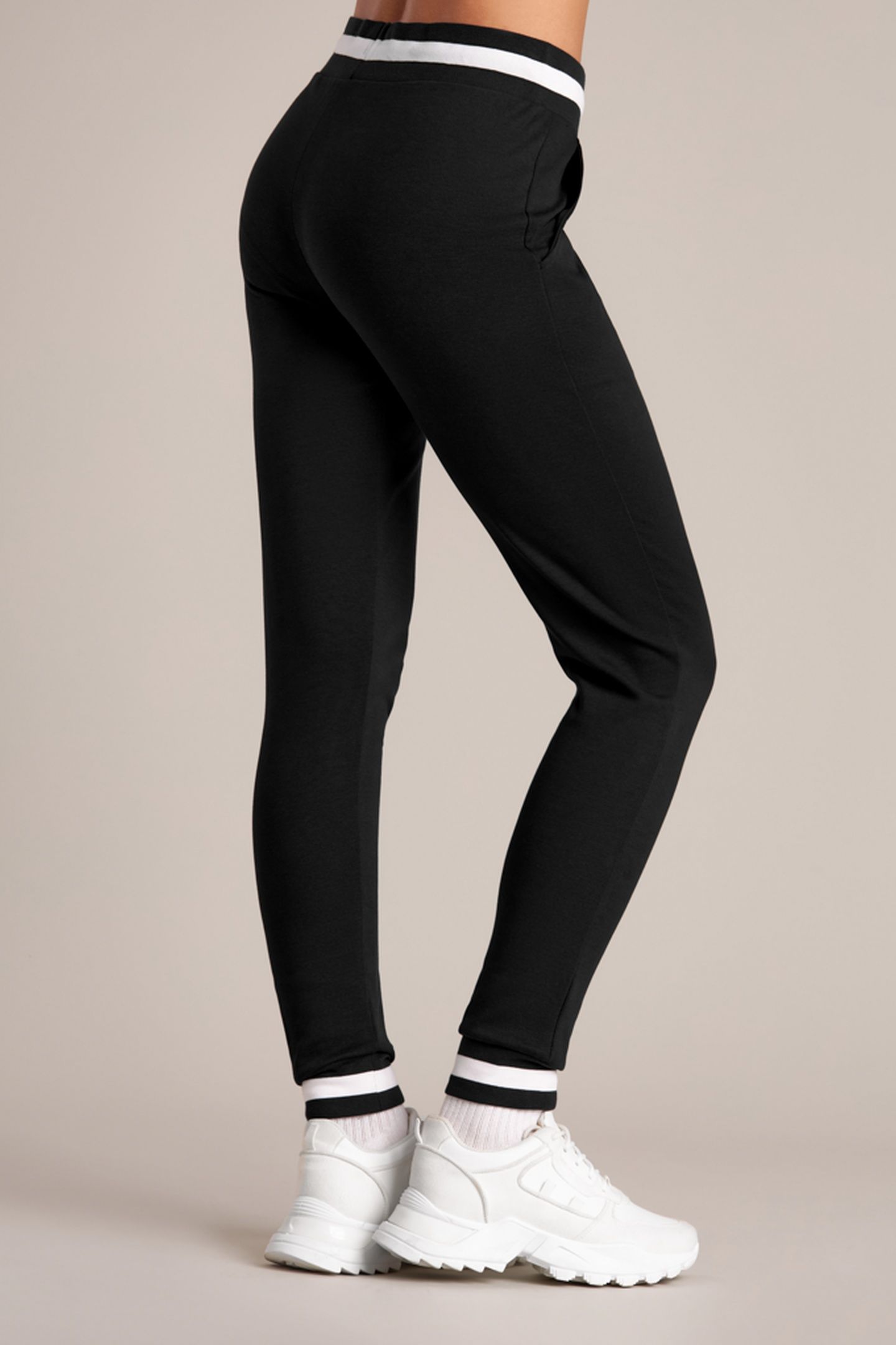LADIES TIGHTS PANTS BLACK 3