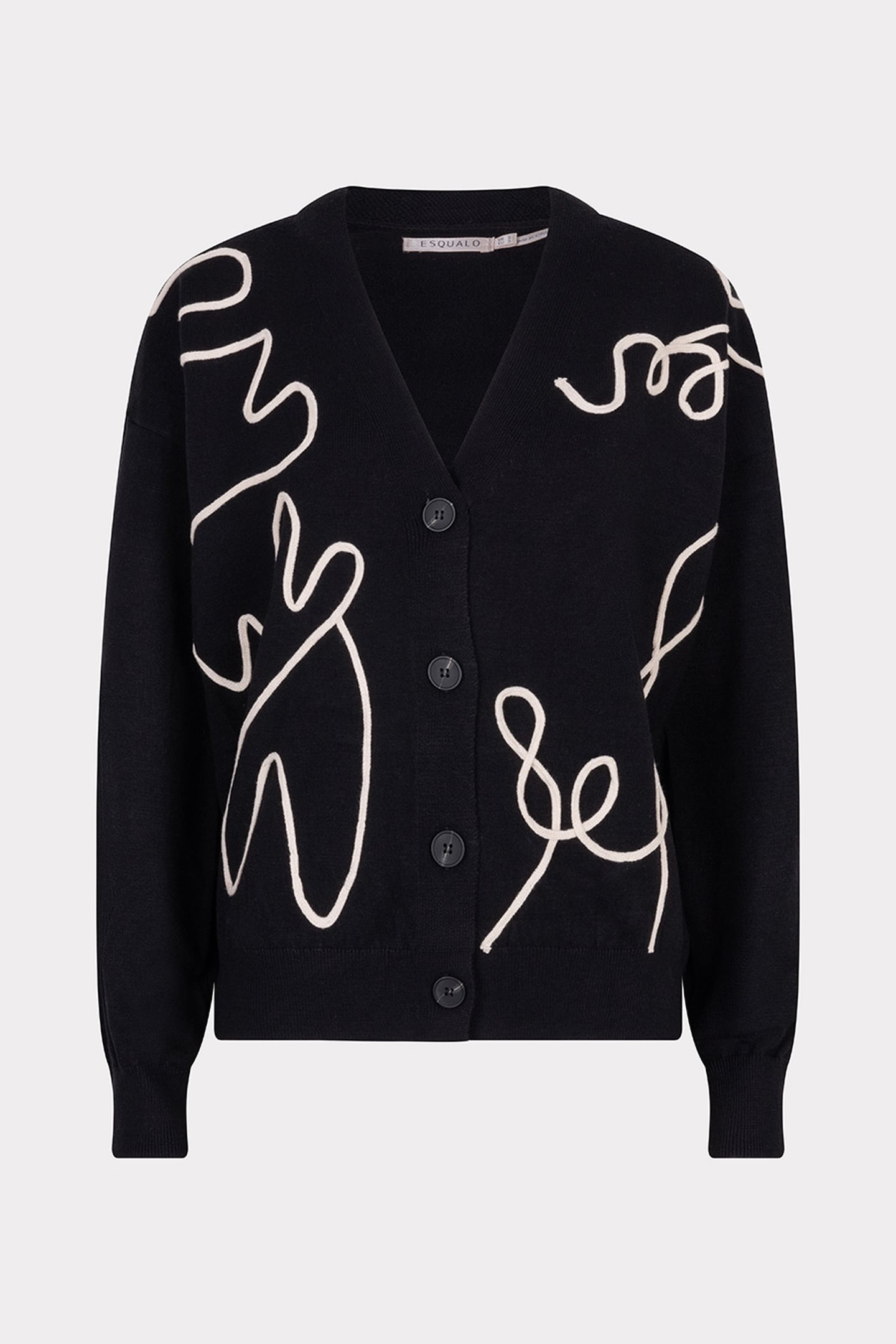 CARDIGAN TAPE PATCH BLACK 5