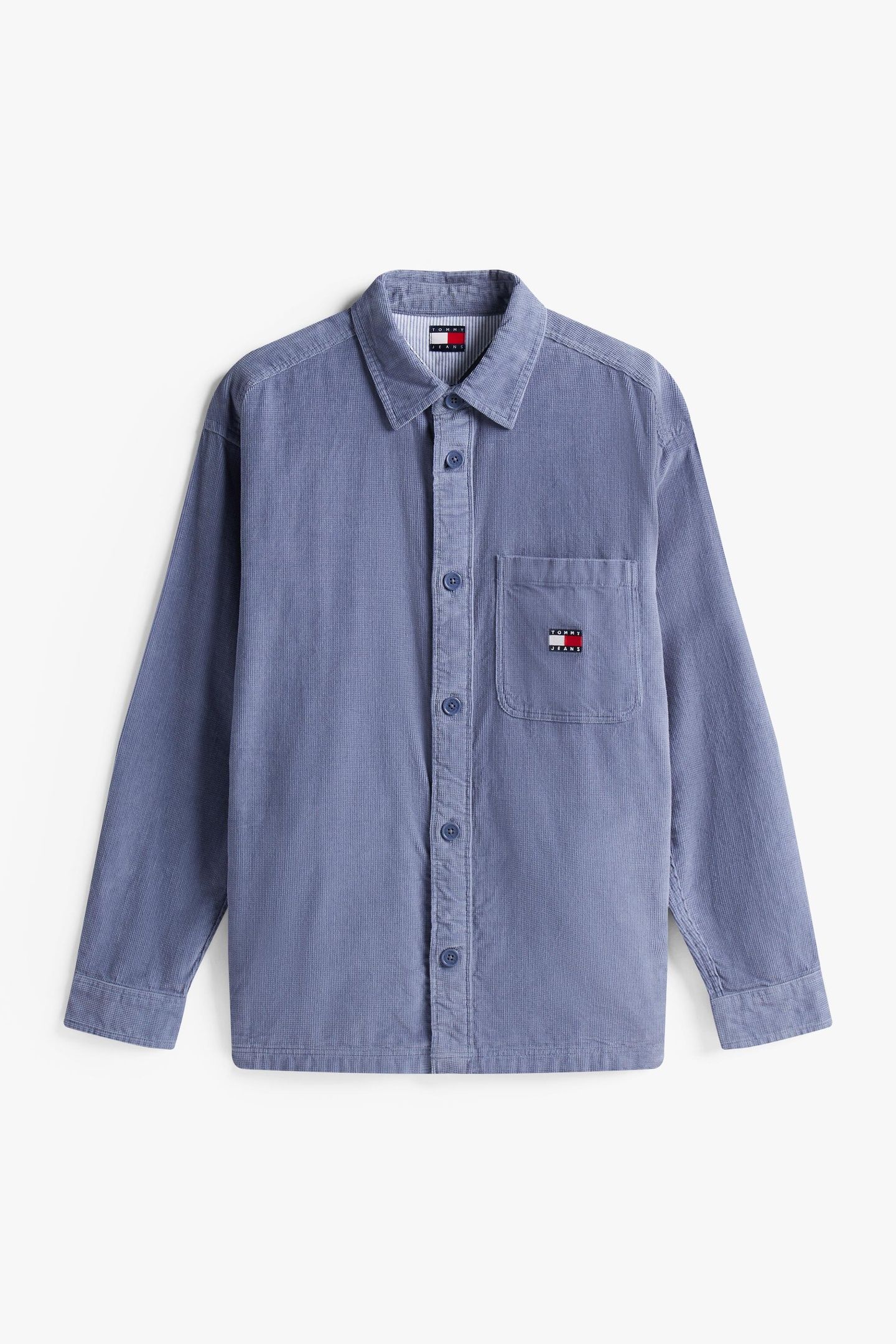 TJM BRICK CORD OVERSHIRT BLUE MOMENT 4