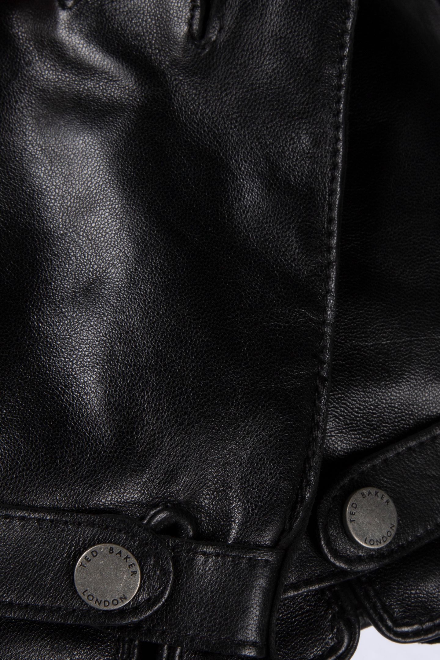 LEATHER GLOVES BLACK 4