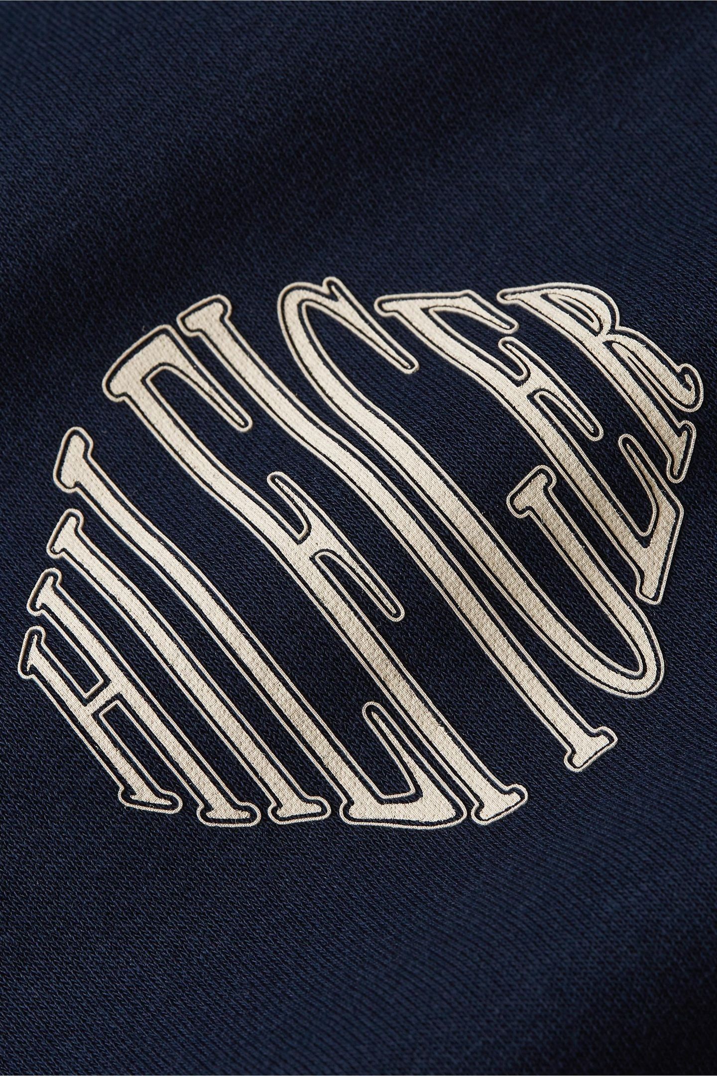 VARSITY FLEECE BOMBER DARK NIGHT NAVY 6