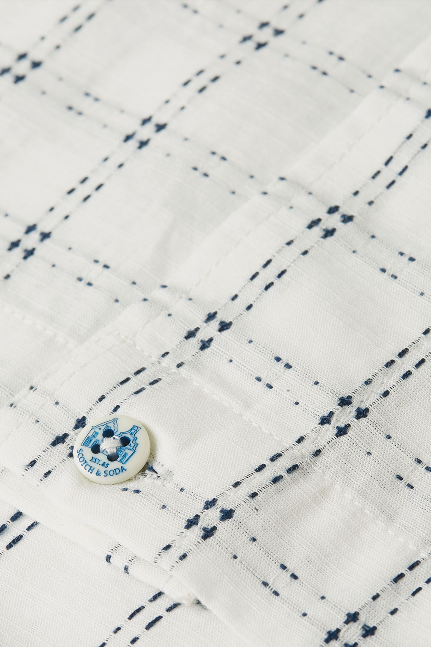 CHECK LOOSEFIT SHORTSLEEVED SHIRT WHITE/PASTEL 3