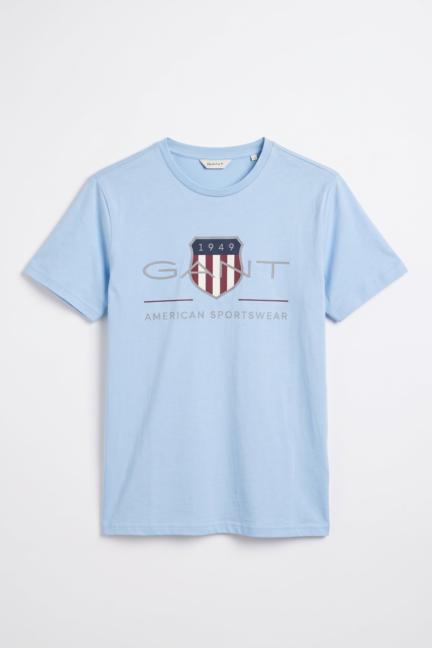 TEEN UNISEX ARCHIVE SHIELD SS T-SHIRT SKY BLUE 1
