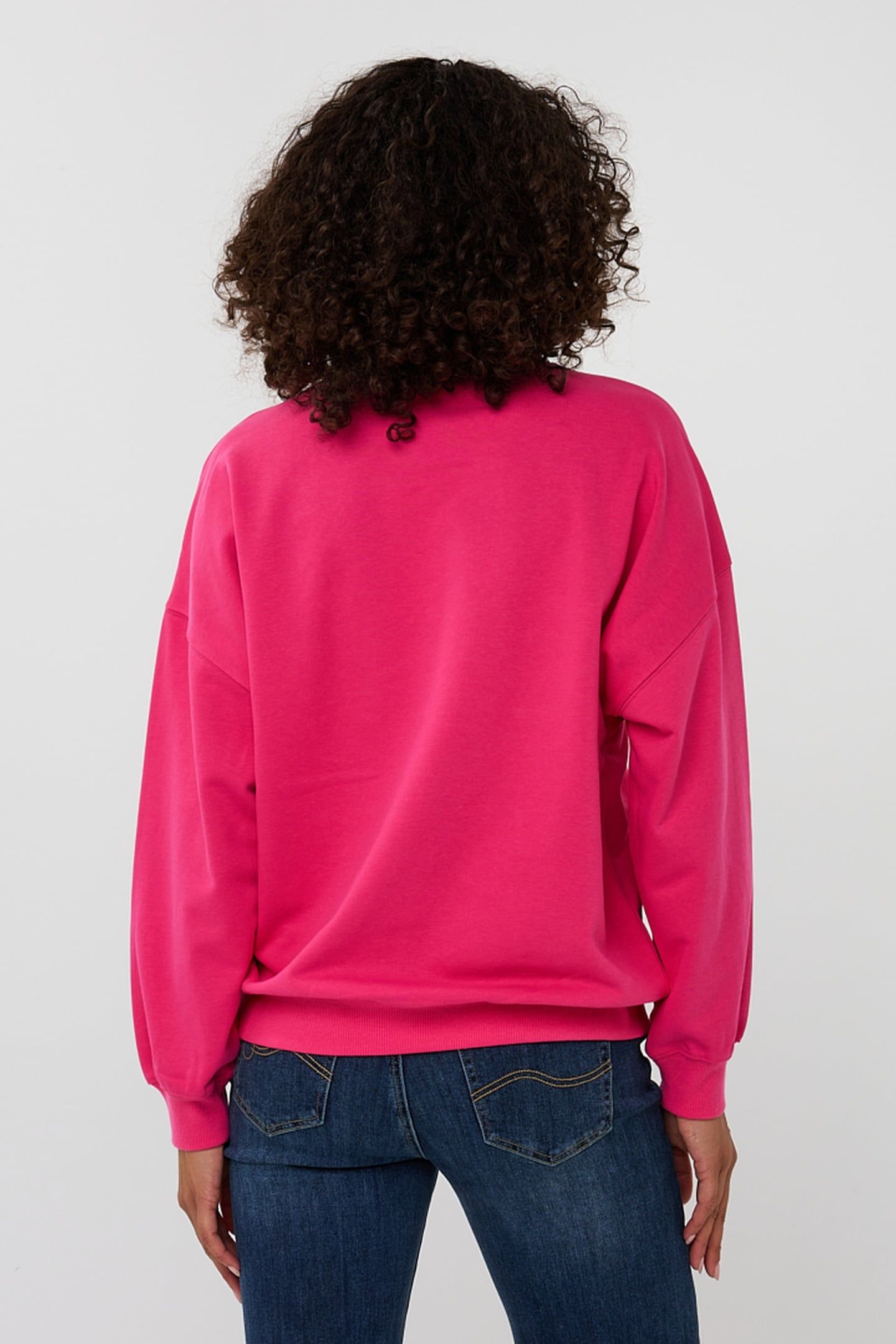 SWEATER EMBOSSED FRAMBOISE 3