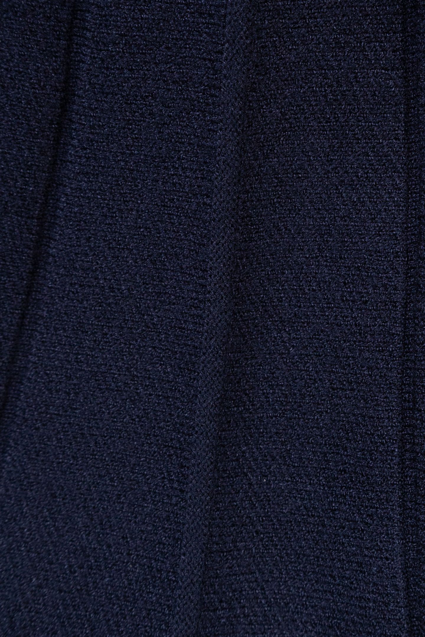 GIRLS’ NAVY KNIT PLEATED LONG-SLEEVED DRESS 6
