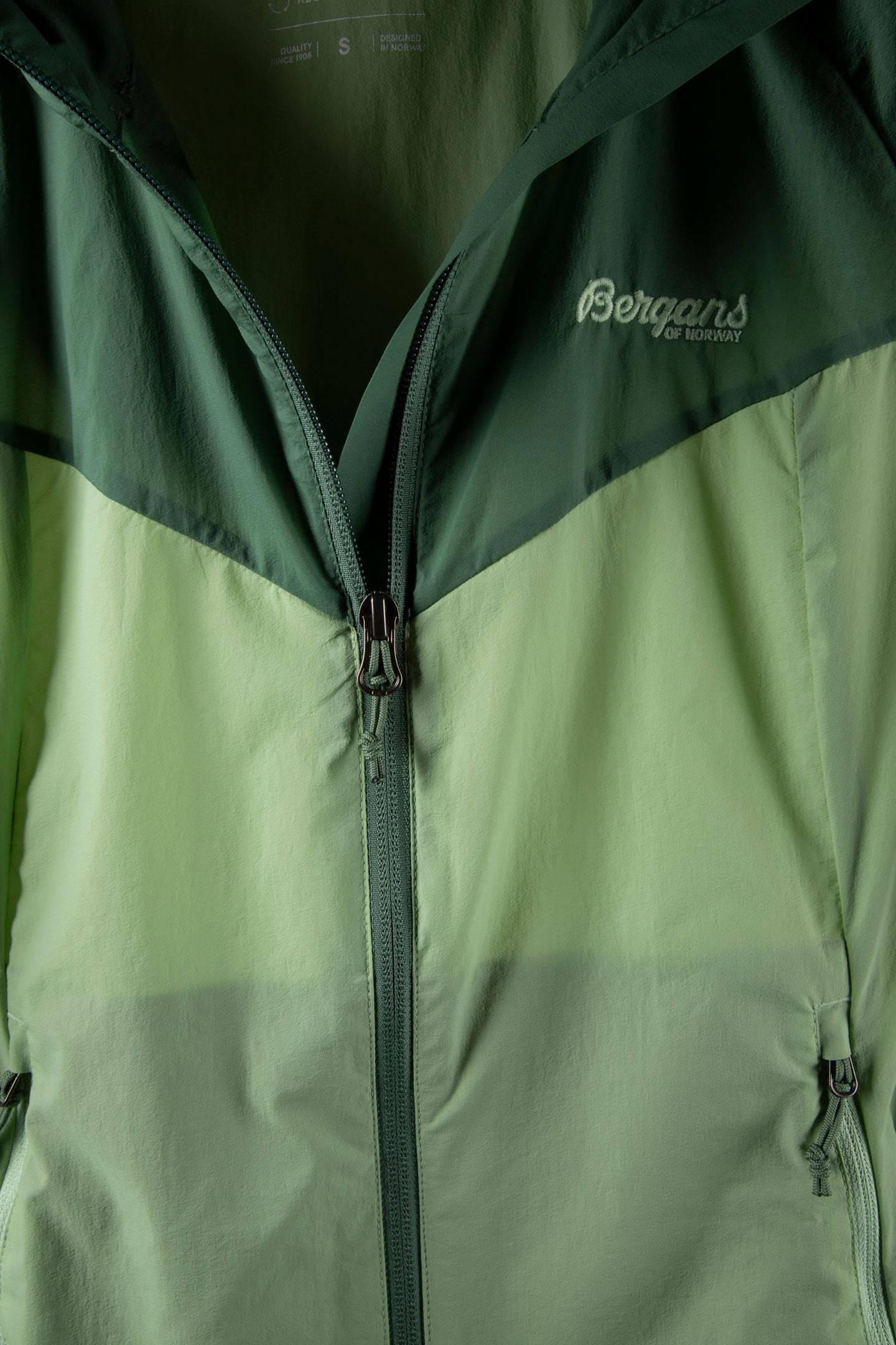 SKAR LIGHT WINDBREAKER JACKET LIGHT JADE GREEN/DARK JADE GRE 4