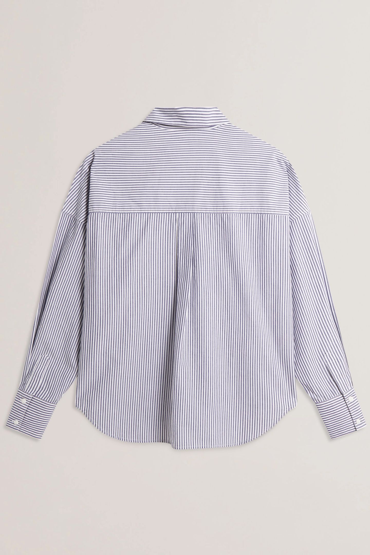 VINALES BOYFRIEND FIT STRIPED COTTON NAVY 3