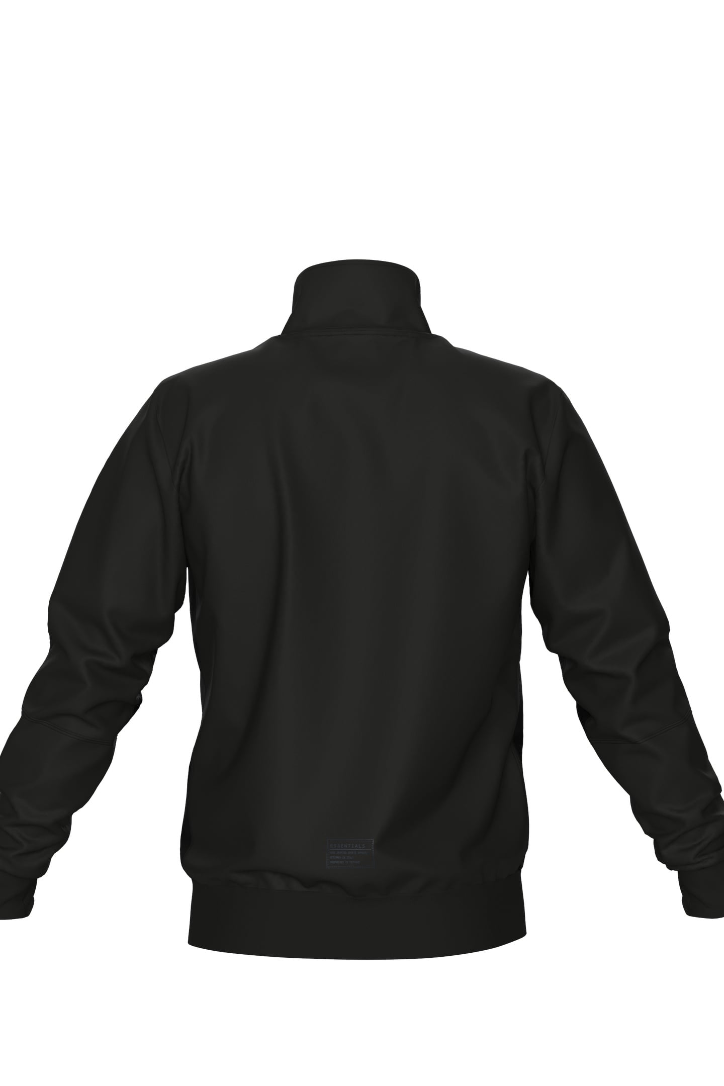 TEAM ESSENTIAL JACKET BLACK 4