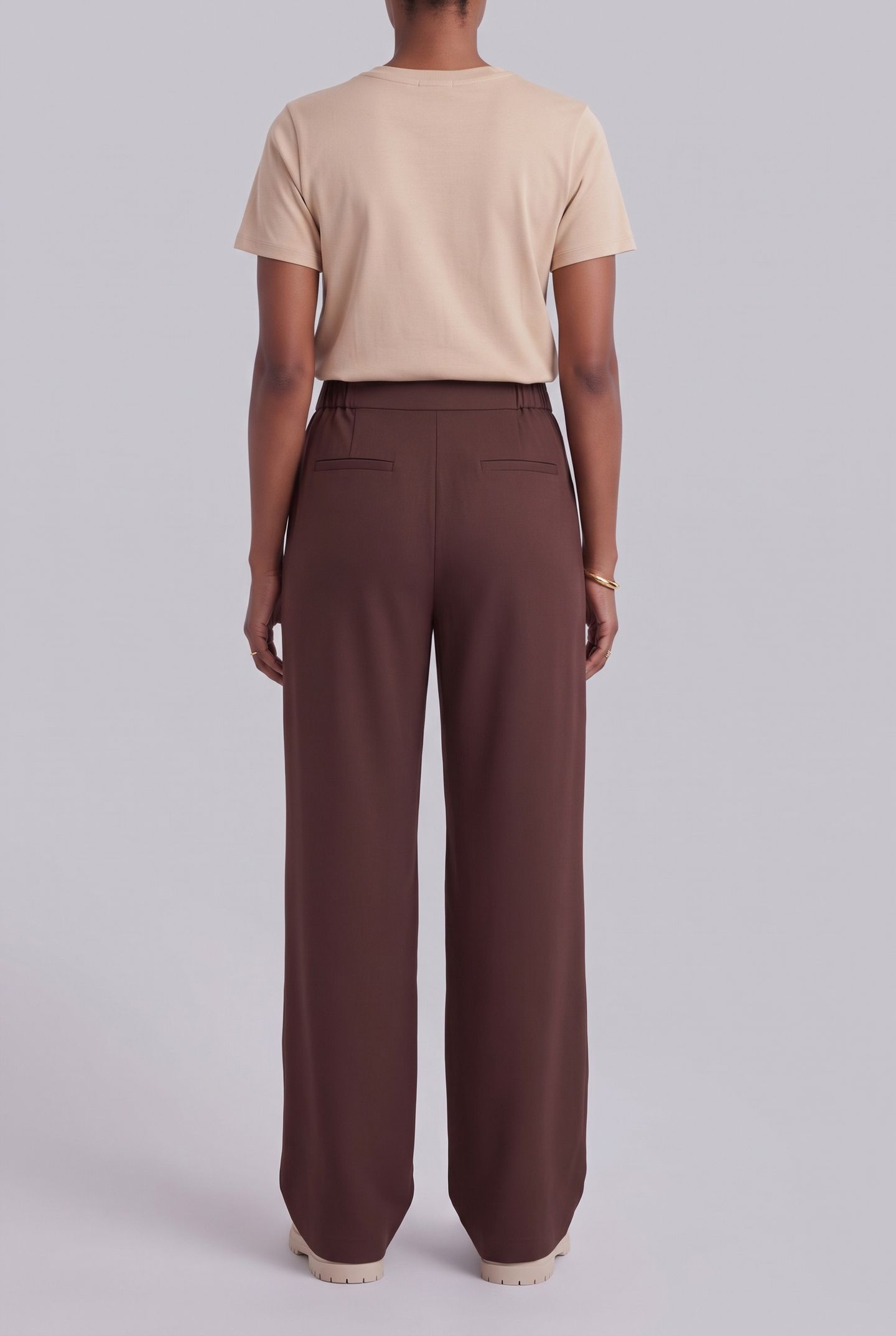 VERA PANTS PANTS BORDEAUX 2