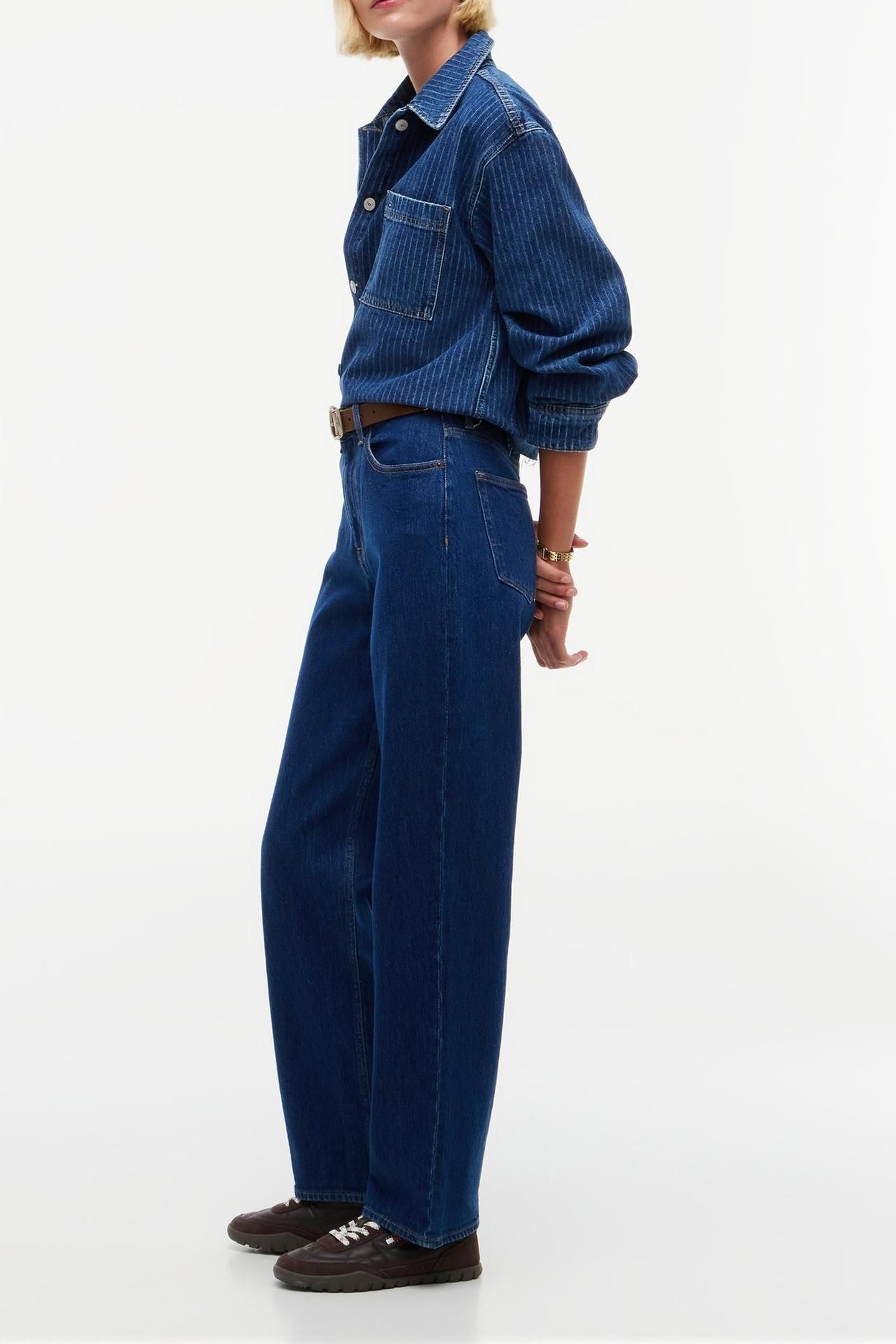 LAYLA HIGH RISE STRAIGHT JEANS DENIM 5