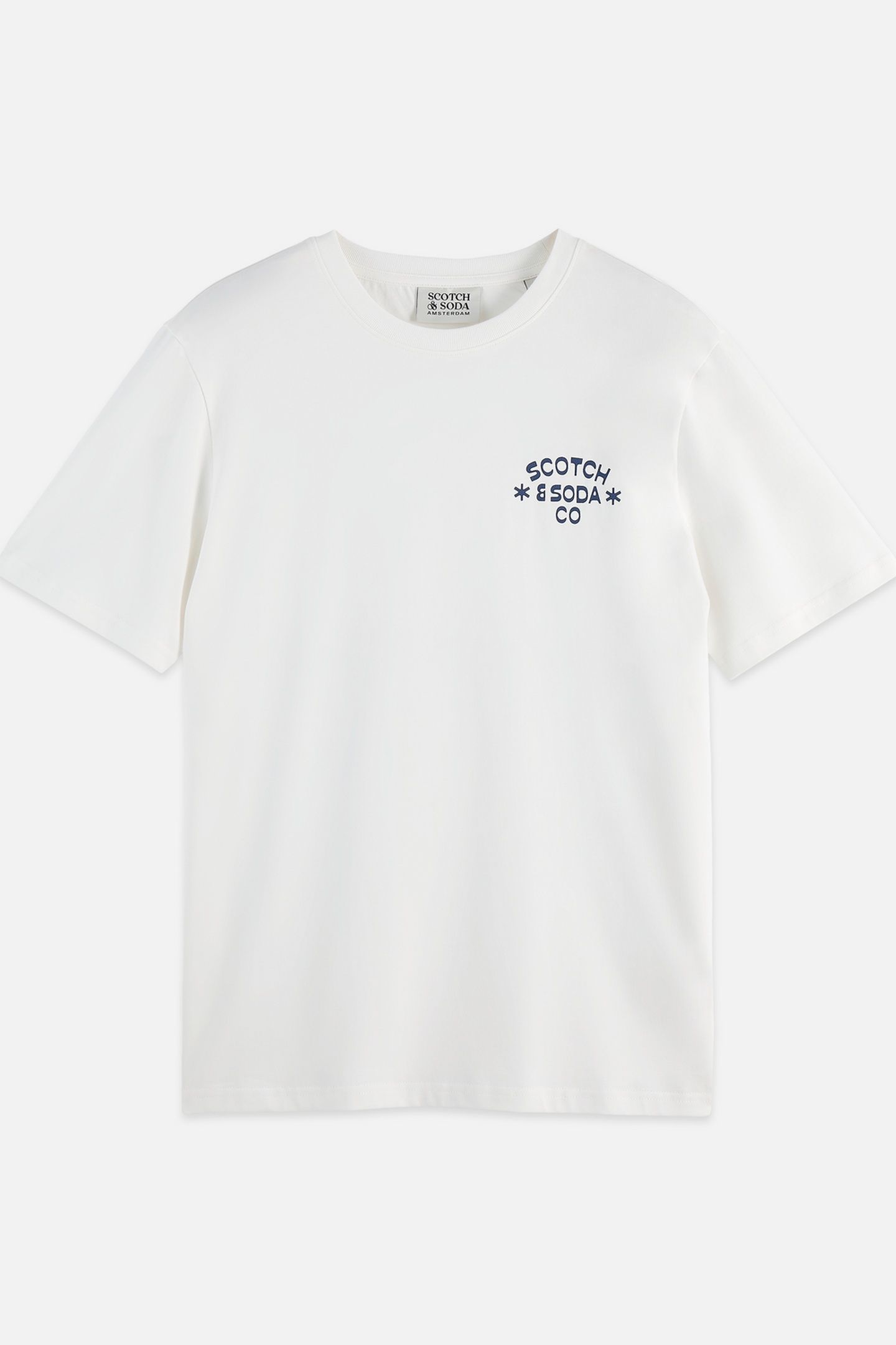 CHEST ARTWORK REGULAR-FIT T-SHIRT WHITE/PASTEL 1