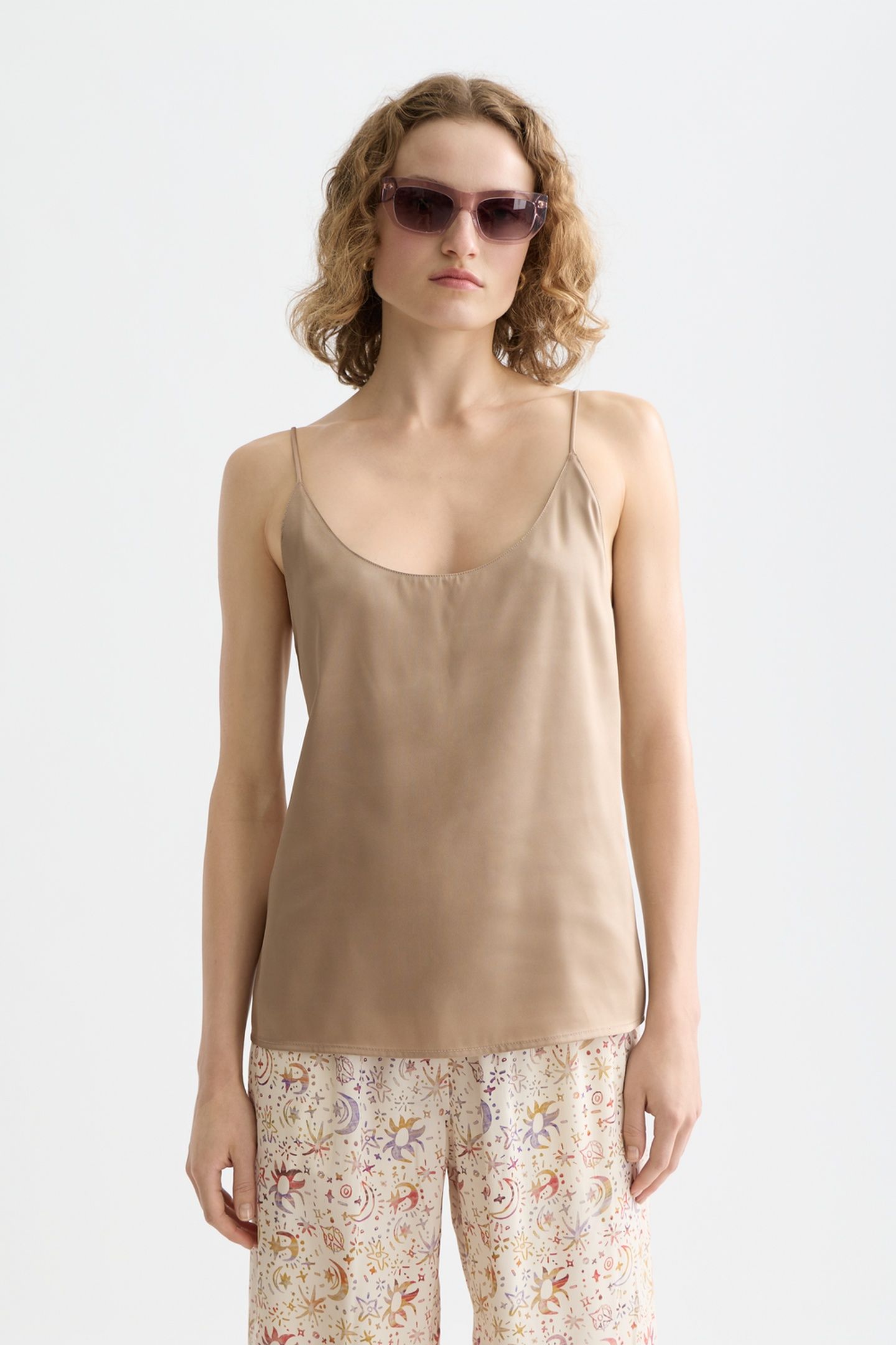 SINGLET WOVEN FRONT JERSEY BACK TANK AMPHORA 1