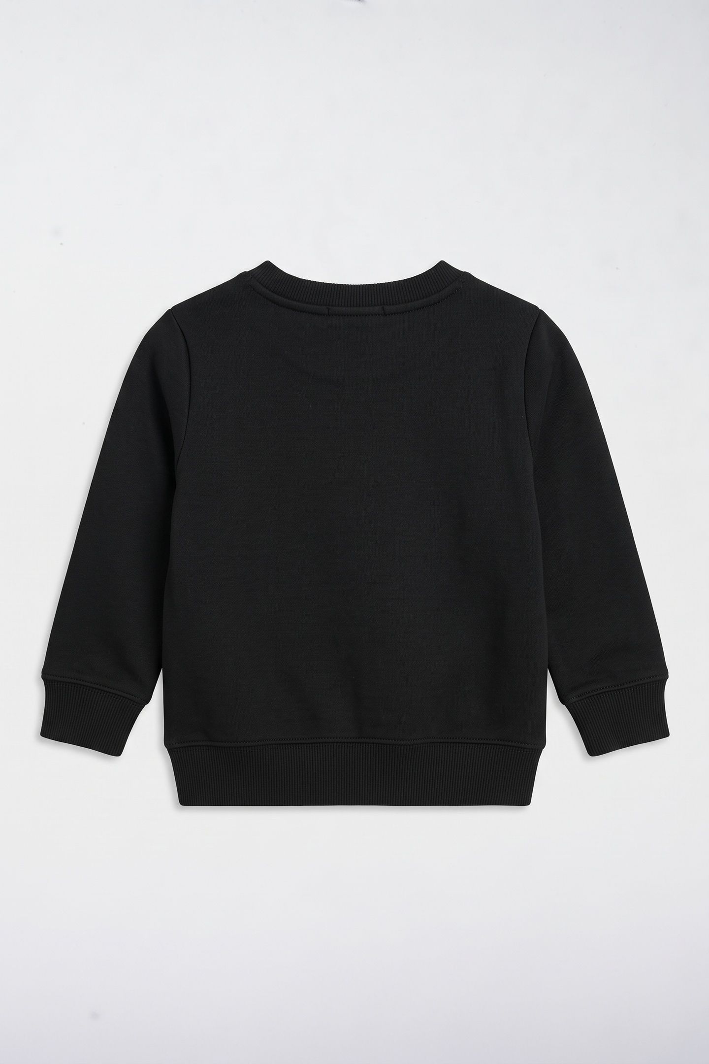 UNISEX MONOGRAM LOGO SWEATSHIRT BLACK 3
