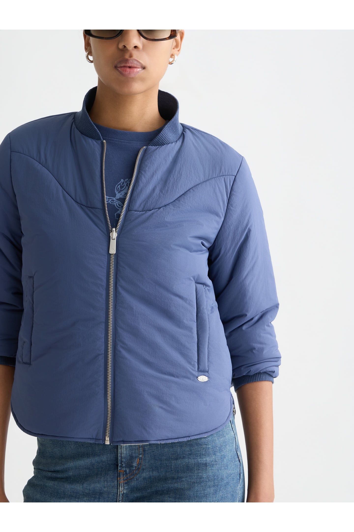 REVERSIBLE BOMBER JACKET OCEANA 8