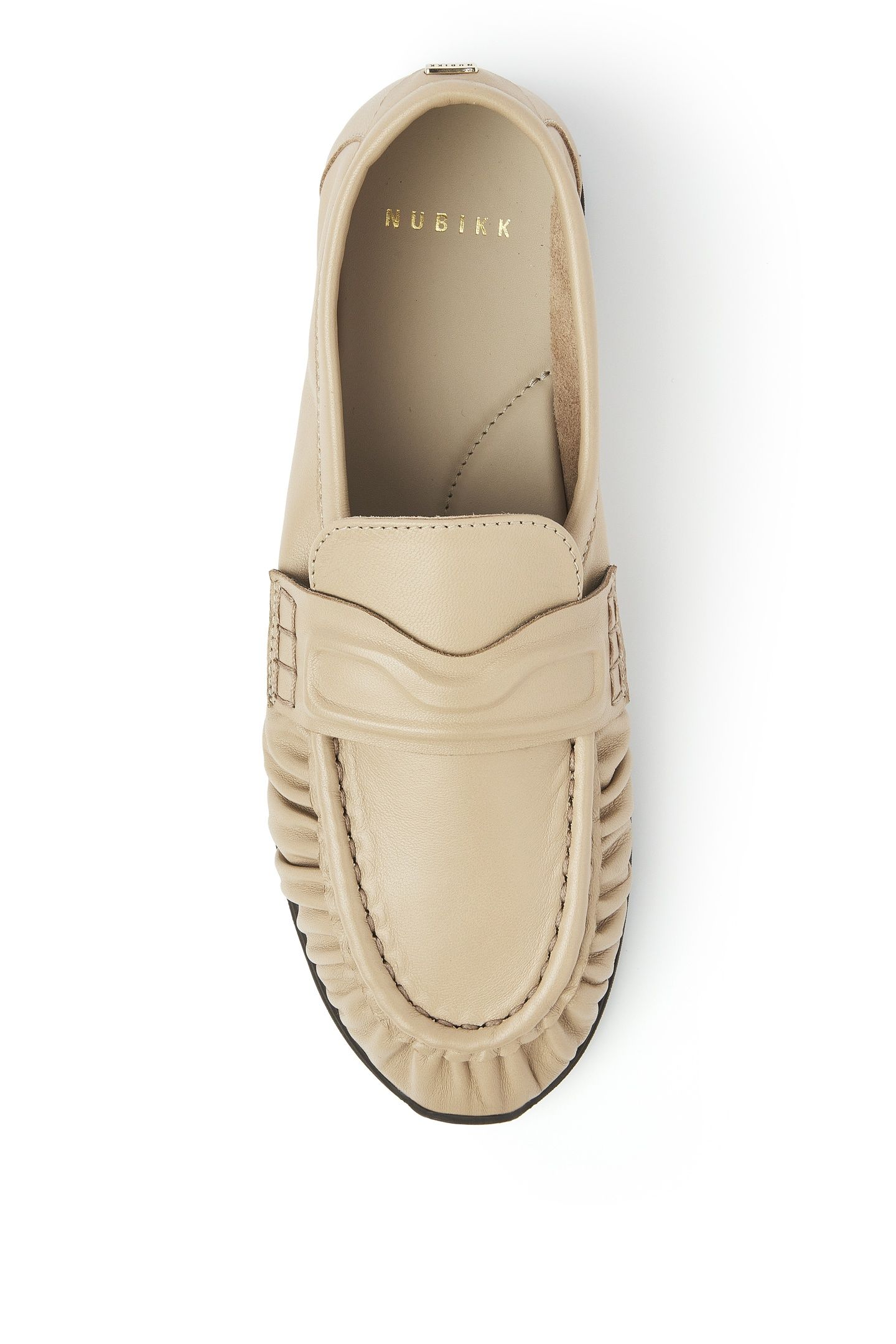 RILEY MIO TAUPE LEATHER 3