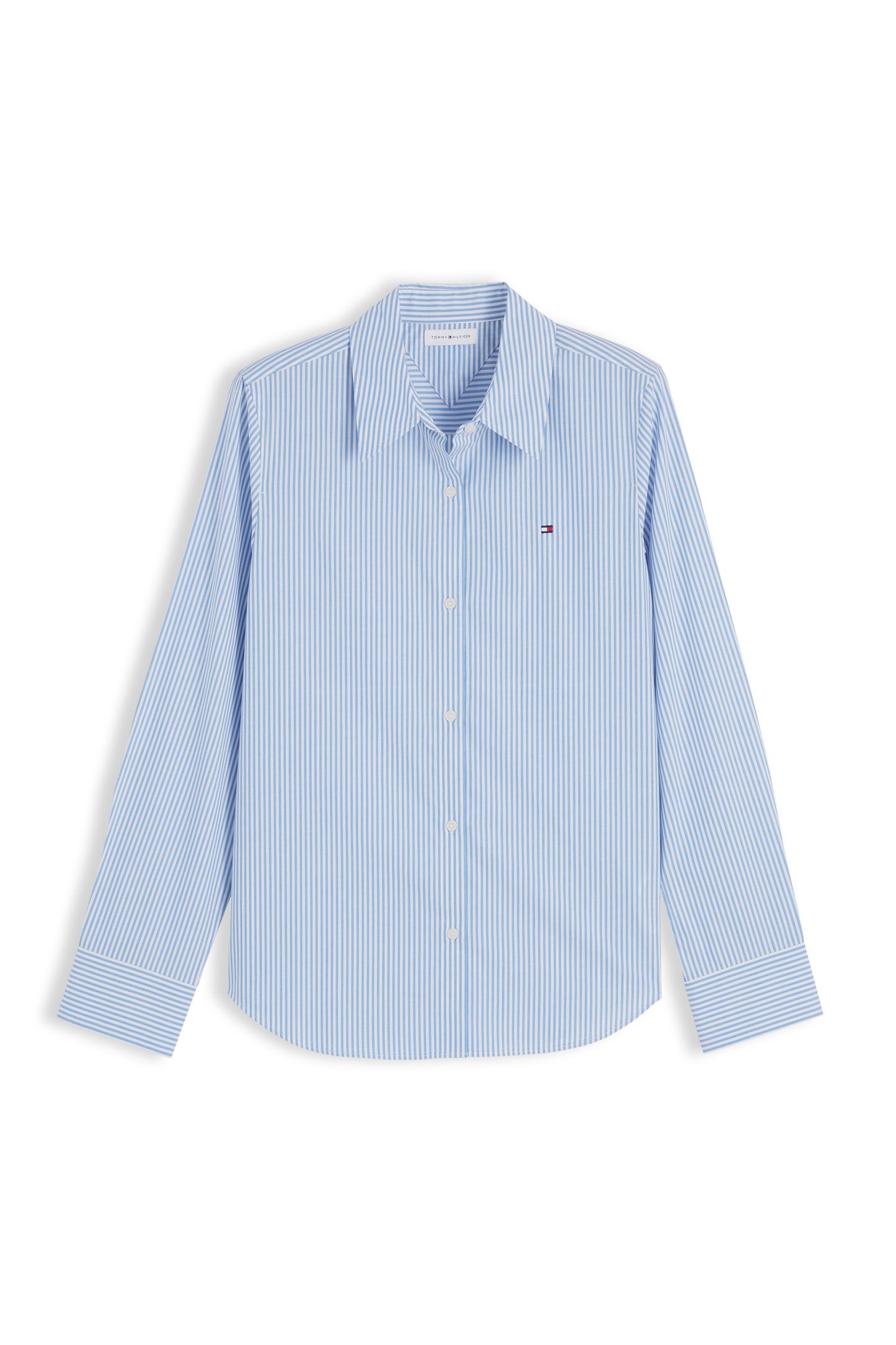 ESSENTIAL POPLIN REGULAR SHIRT BLUE 4