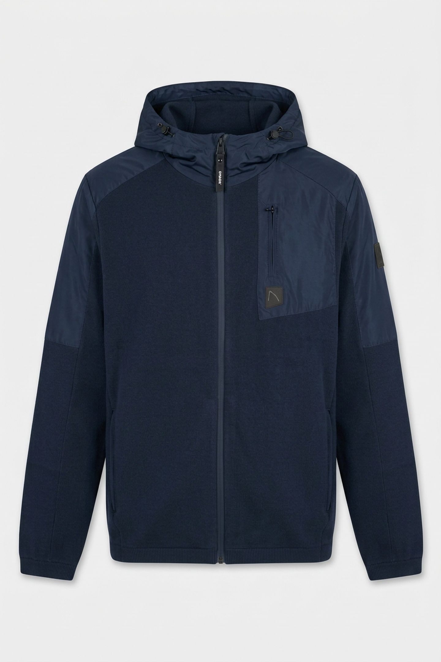 CARDIGAN KNIT KOBE ZIP DARK DENIM 3