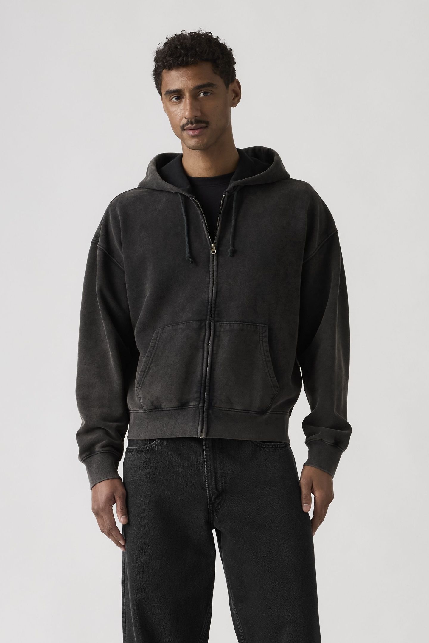 HAYES BOXY FULL-ZIP SWEATSHIRT 1