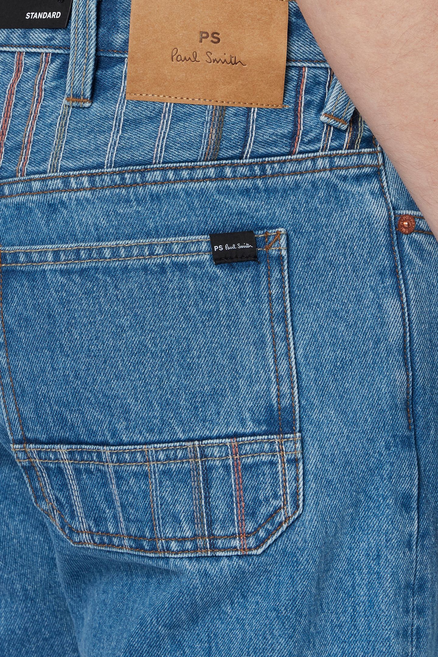 MENS STANDARD FIT JEAN BLUE 8