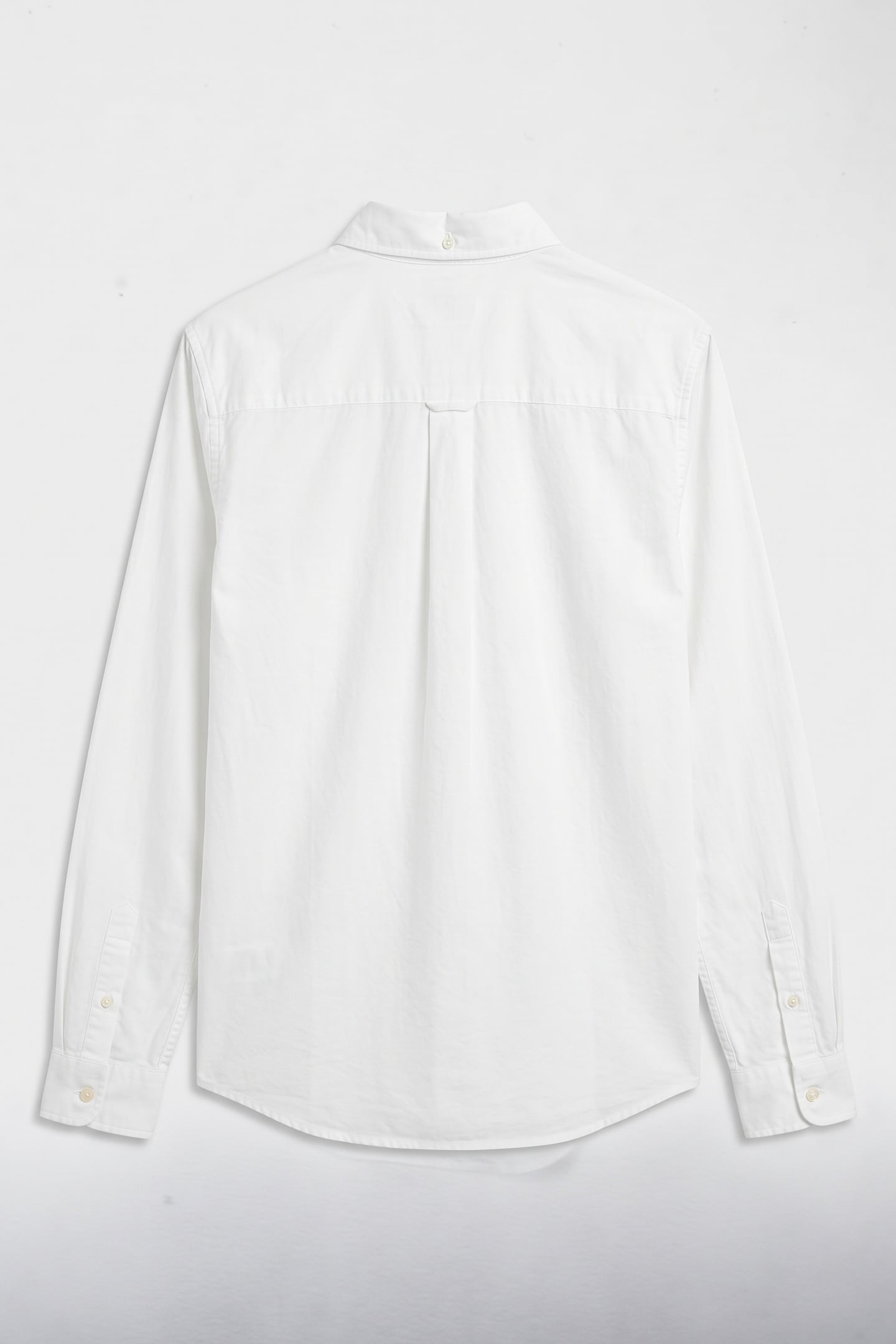 TEEN BOYS SHIELD LINEN BLEND SHIRT WHITE 3