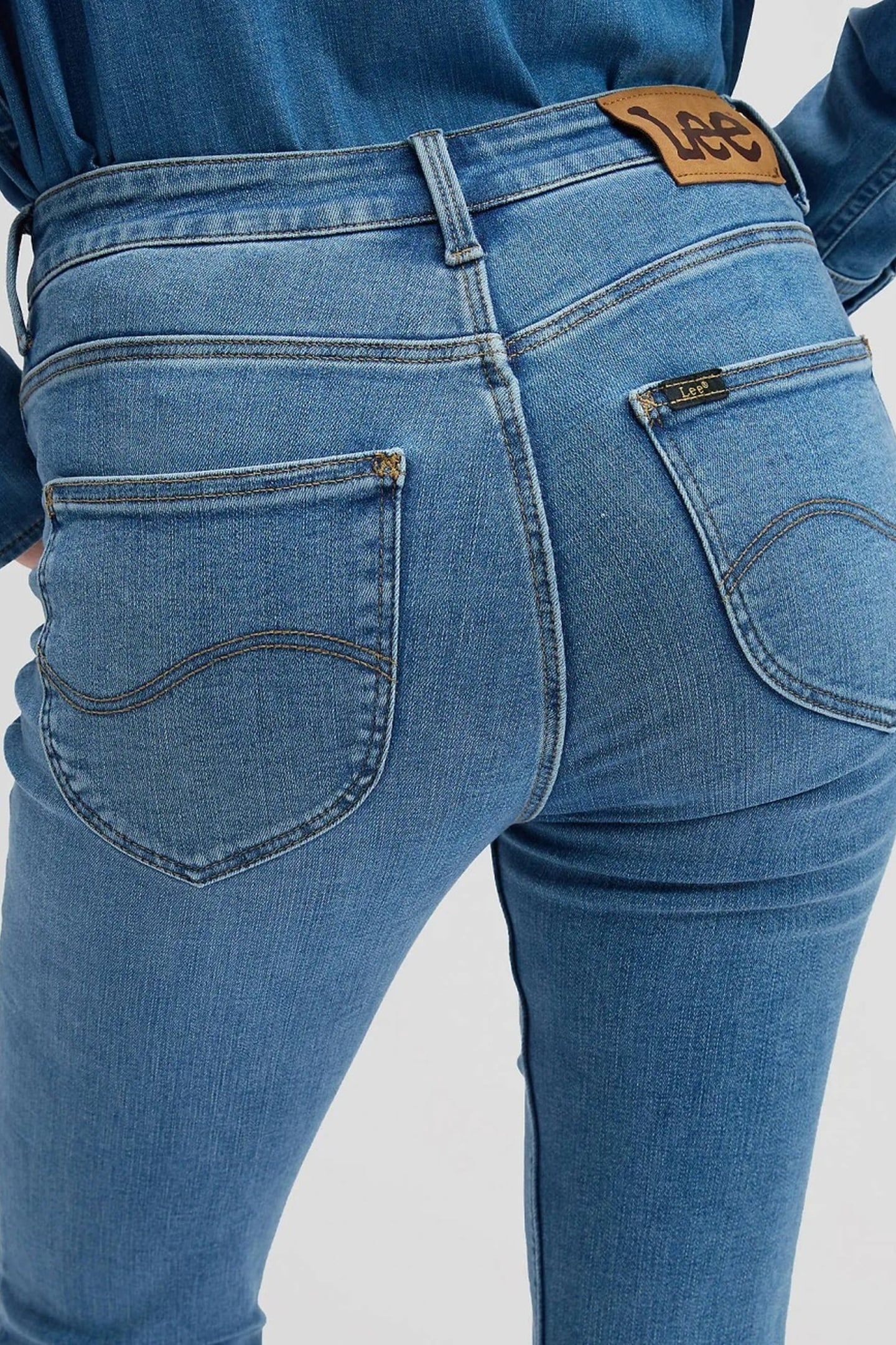 BREESE BOOT SAPPHIRE POND HIGH RISE BOOTCUT JEANS DENIM BLUE 6