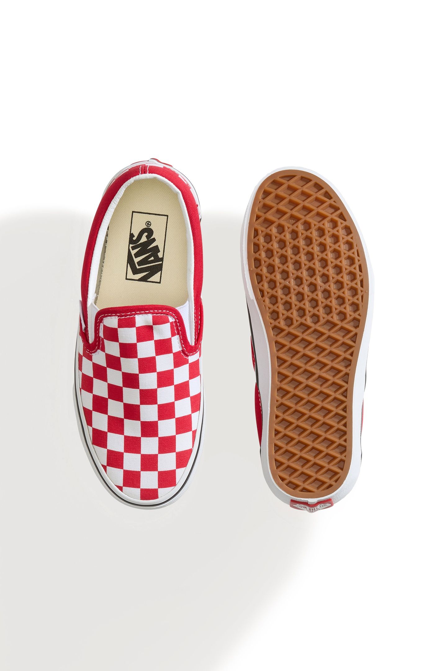 JUNIOR CLASSIC SLIP-ON COLOR THEORY RACING RED 5