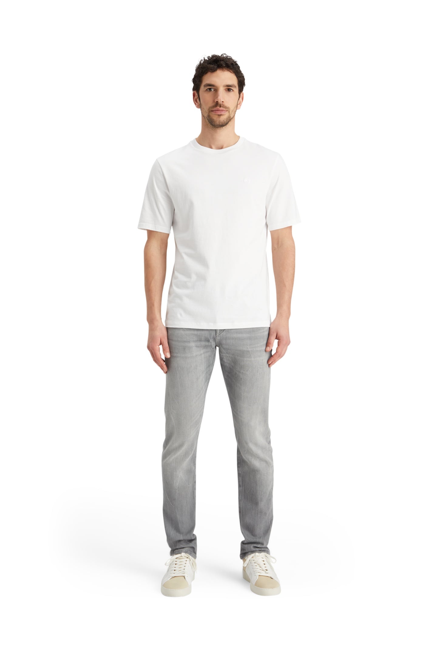 CORE RALSTON REGULAR SLIM JEANS GREY SANDS MEDIUM GREY 2