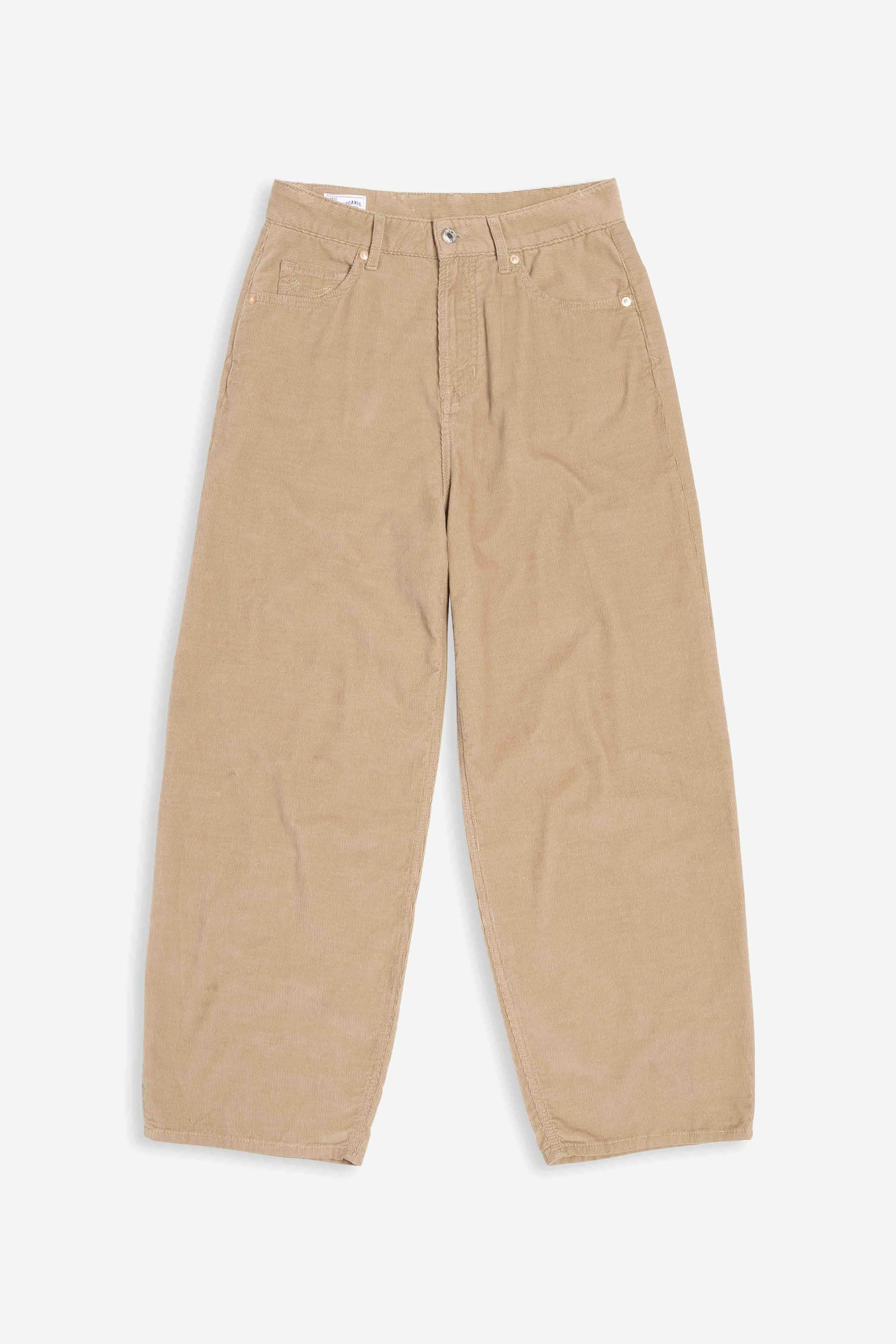 LEILA CORD PANTS SILVER MINK 4