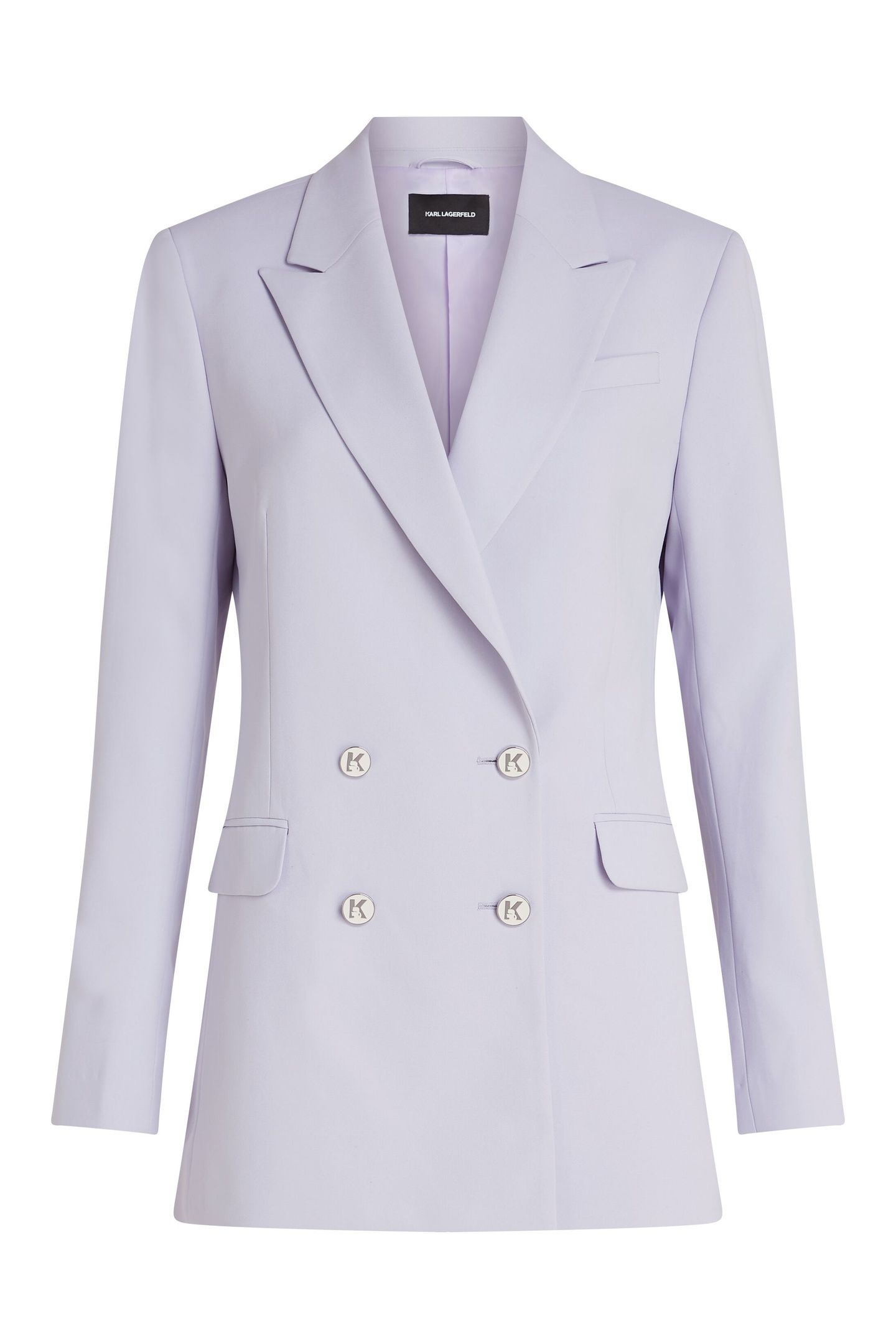 DOUBLE-BREASTED TAILORED BLAZER SWEET LAVENDER 1