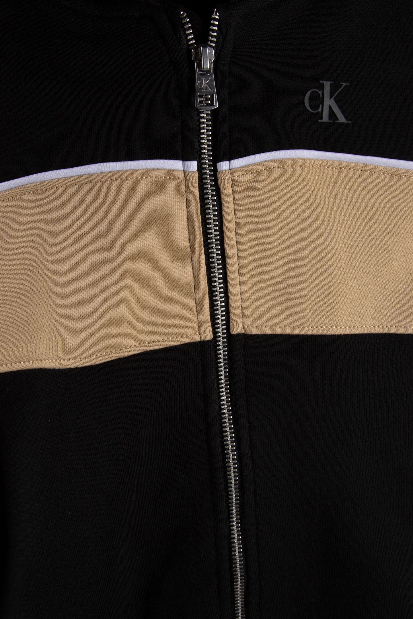 BOYS PANEL COLORBLOCK ZIP BLACK 4
