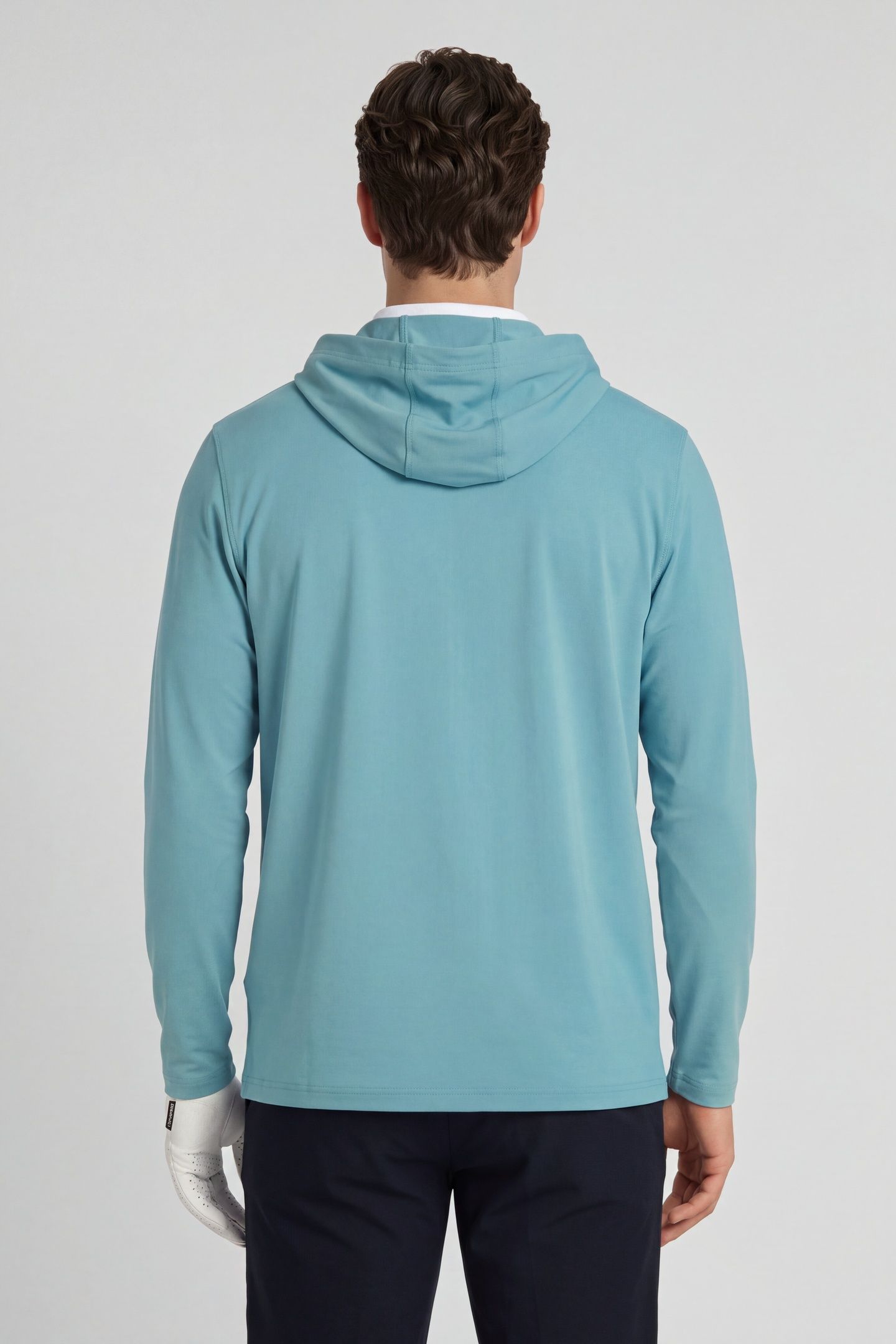 GOLF CORE MIDLAYER HOODIE AQUAMARINE BLUE 6