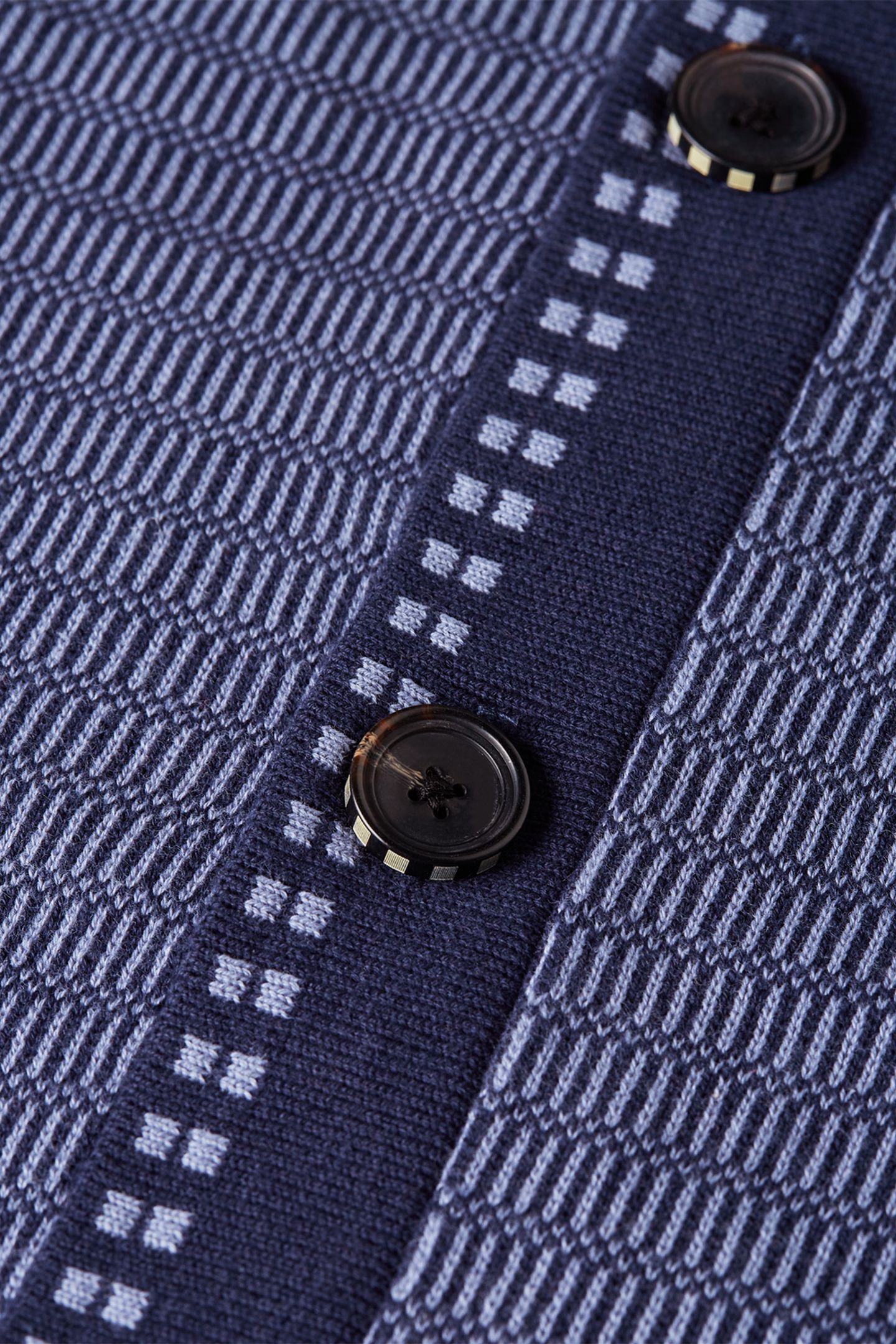 POLO DROPPED SHOULDER CARDIGAN NAVY 3