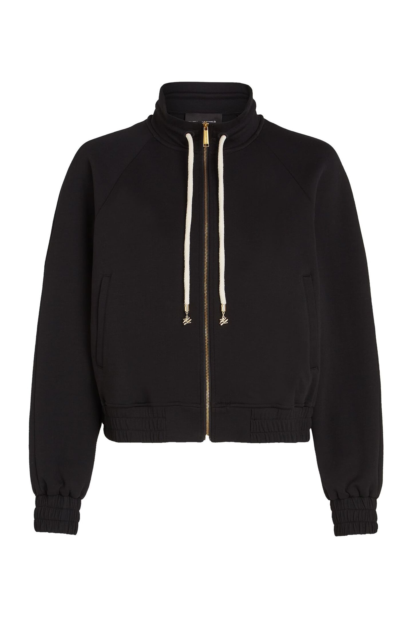 ROPE LOGO ZIP UP BLACK 4