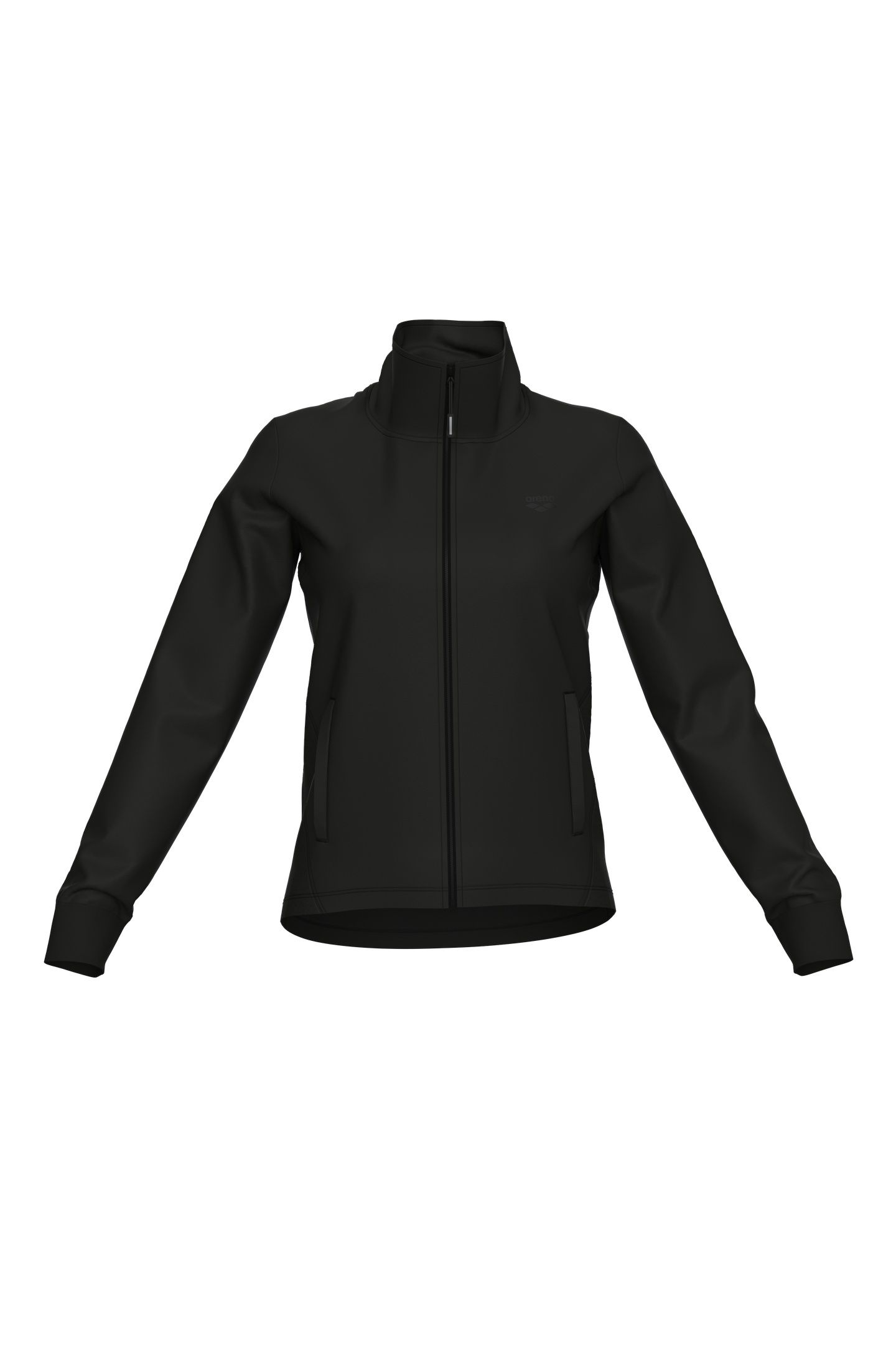 TEAM ESSENTIAL JACKET BLACK 1