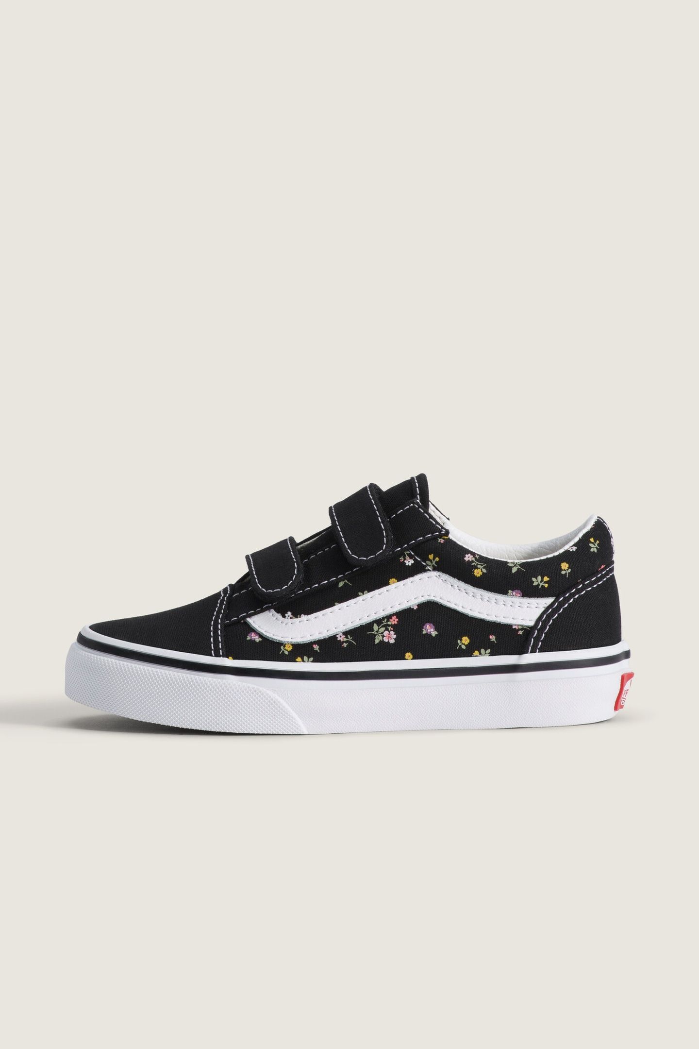 YOUTH UNISEX OLD SKOOL V DITSY FLORAL BLACK/SUNSET BLUSH 2