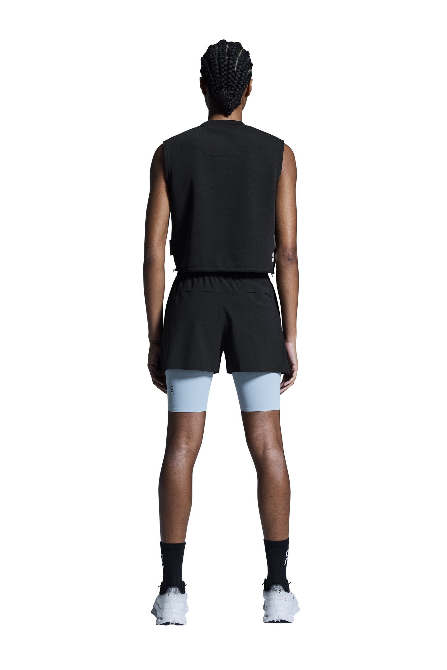 CLUB CREW CROP 1 BLACK 2