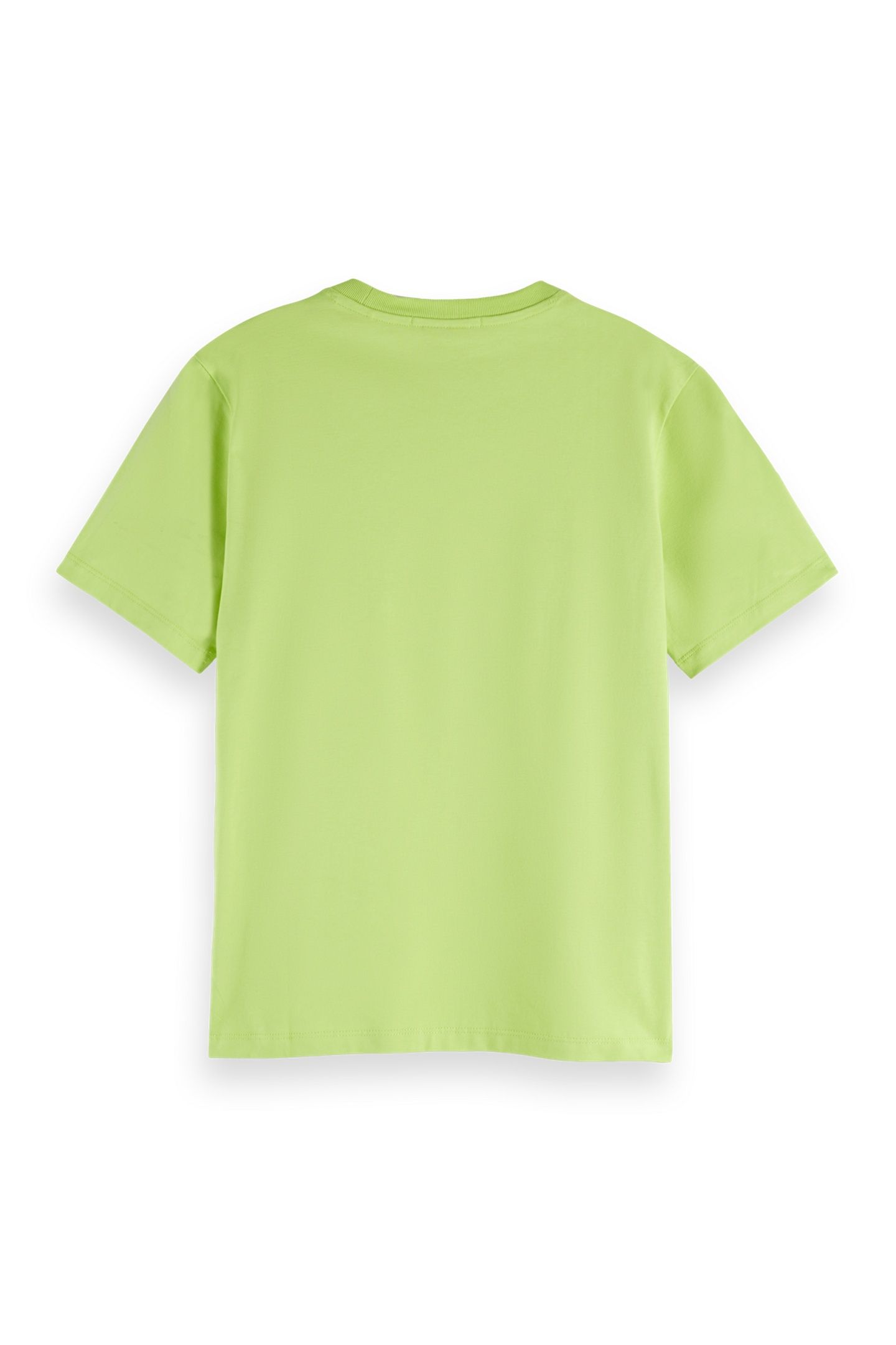 REGULAR FIT T-SHIRT WITH CHEST ARTWORK GREEN GLOW 5