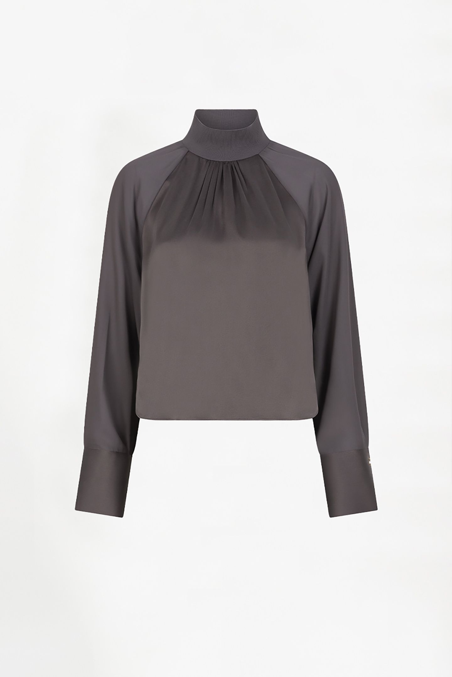 ESTELA SILK MIXED TOP ANTIQUE GREY 4
