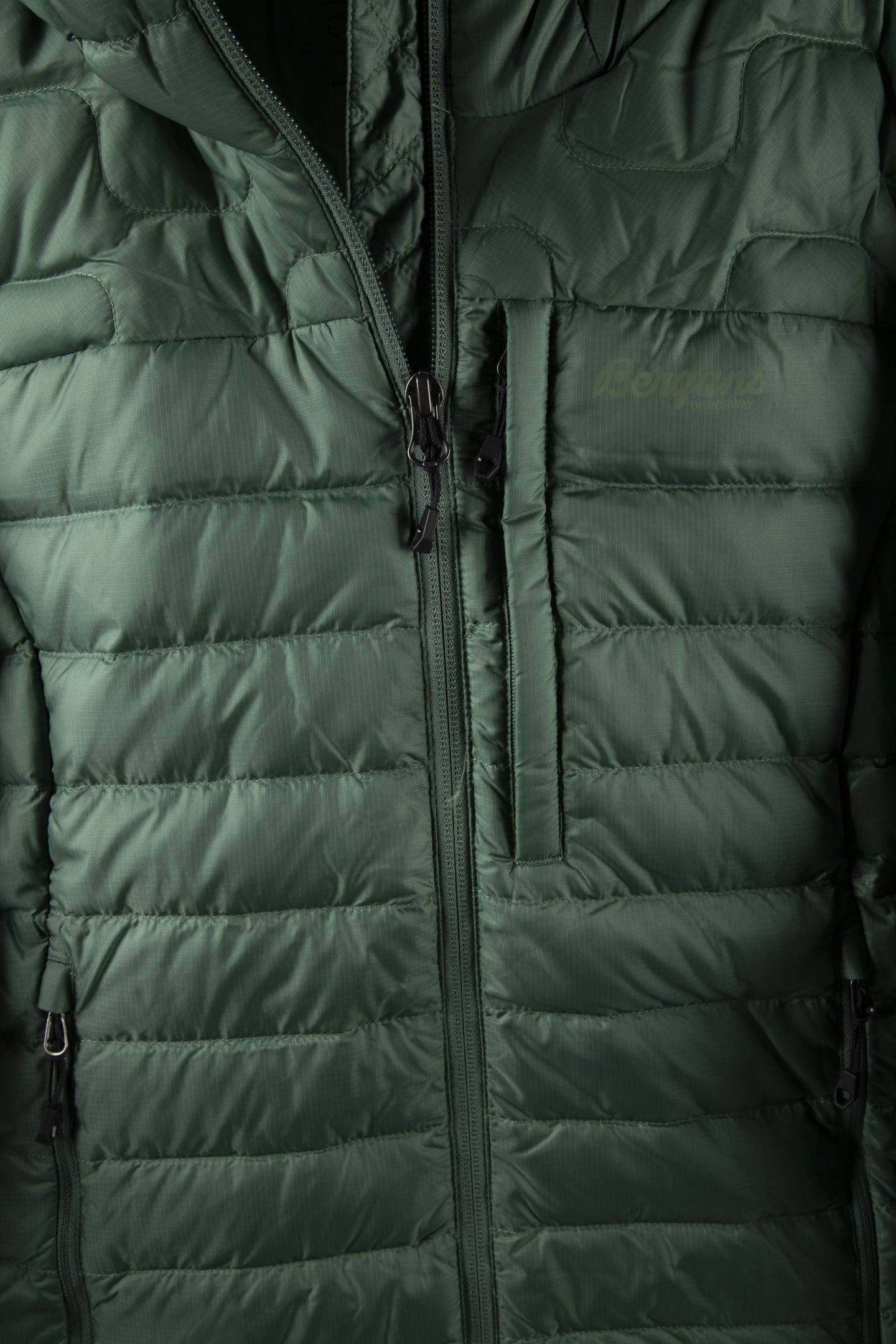 MAGMA LIGHT DOWN JACKET W/HOOD DARK JADE GREEN 4