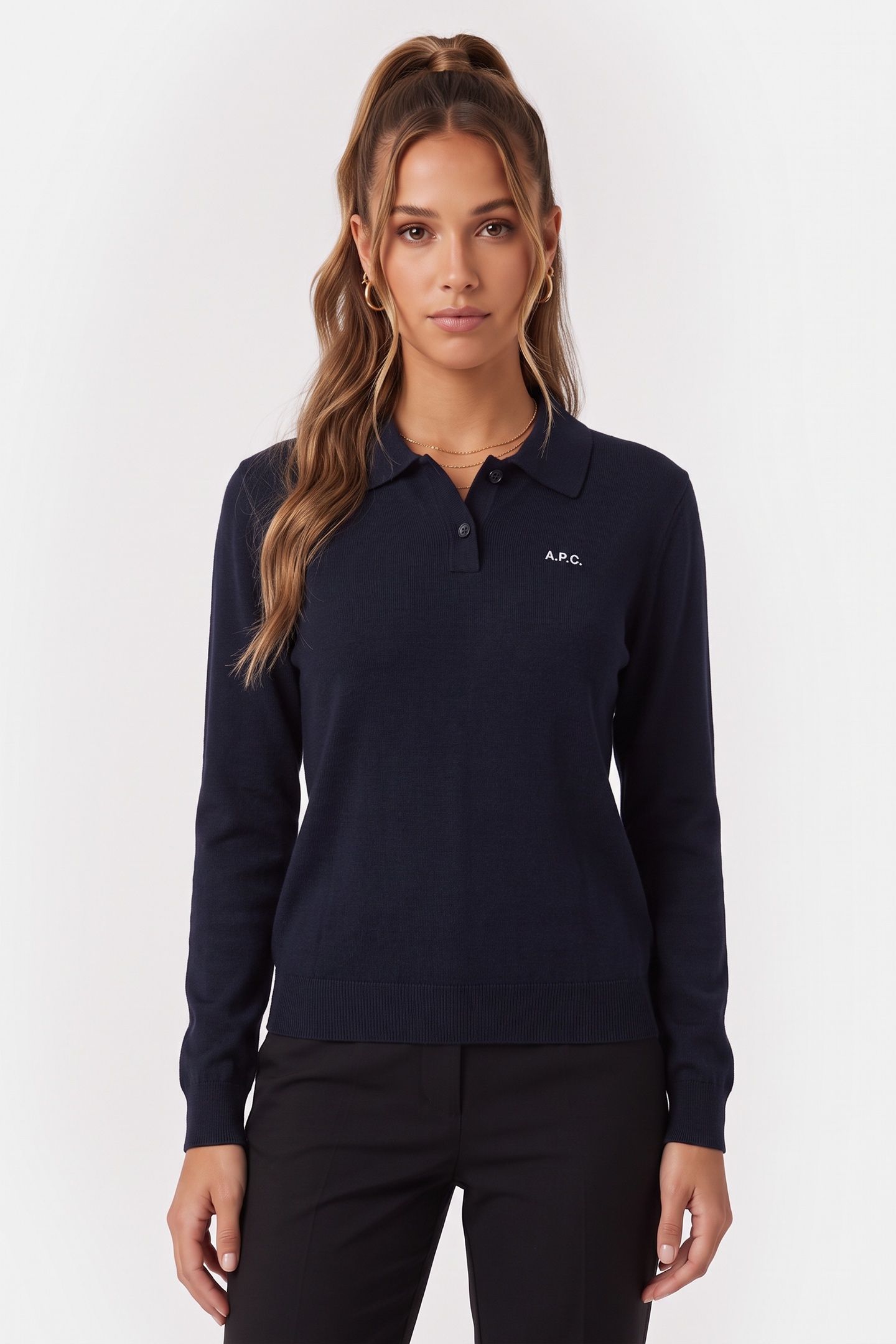 UNISEX POLO MARCELIN DARK NAVY 2