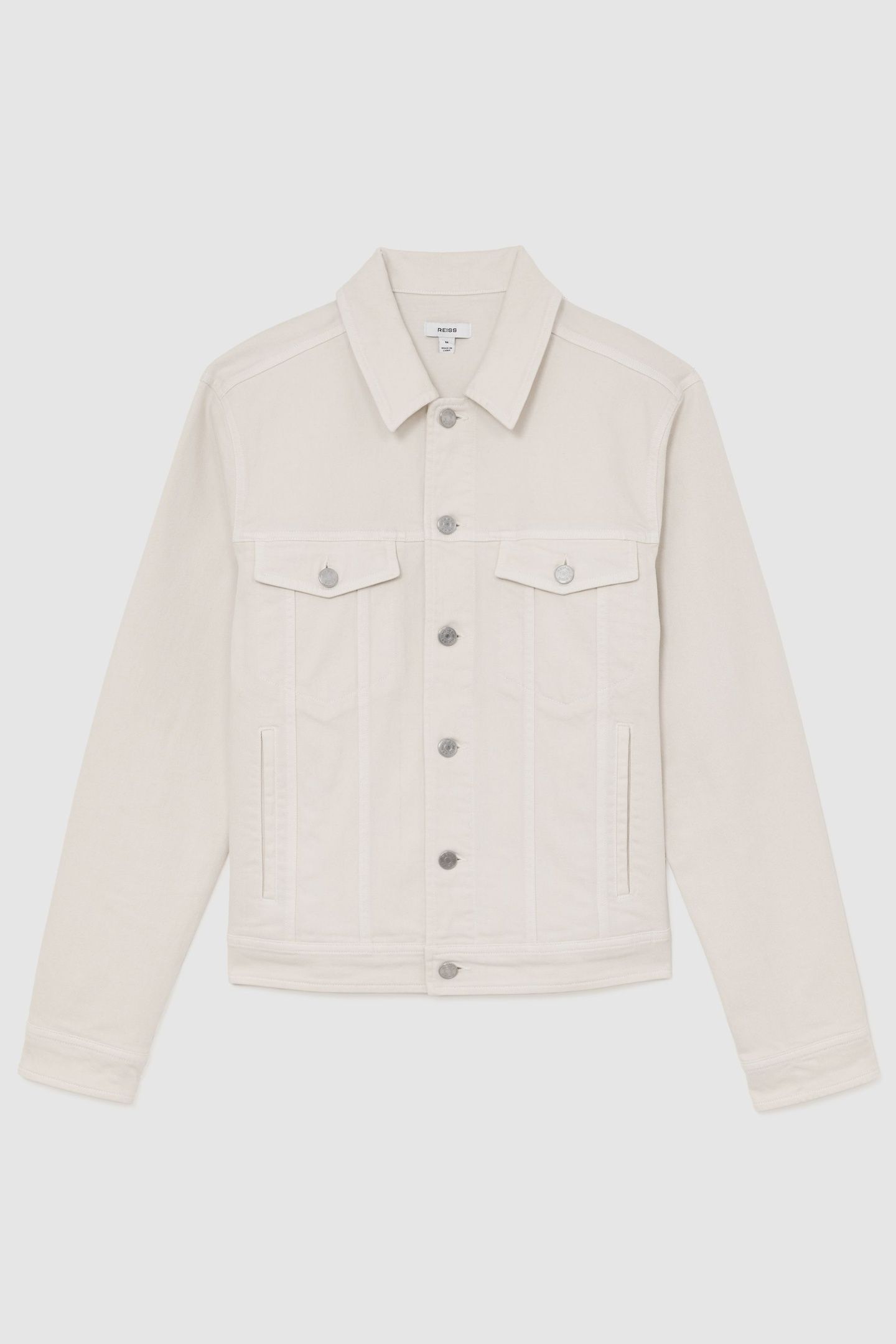 DENIM JACKET WHITE 2