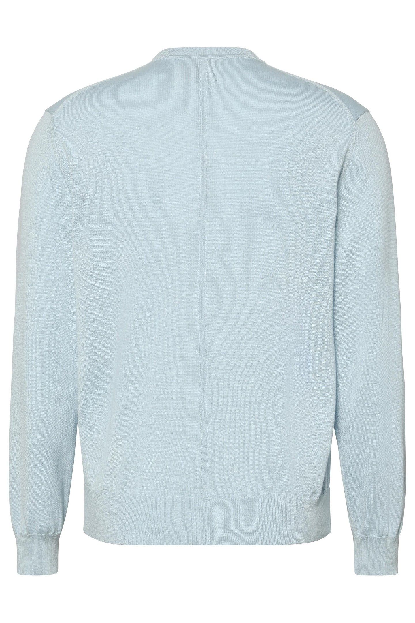 LS SUPIMA COTTON CREW WINTER SKY 2