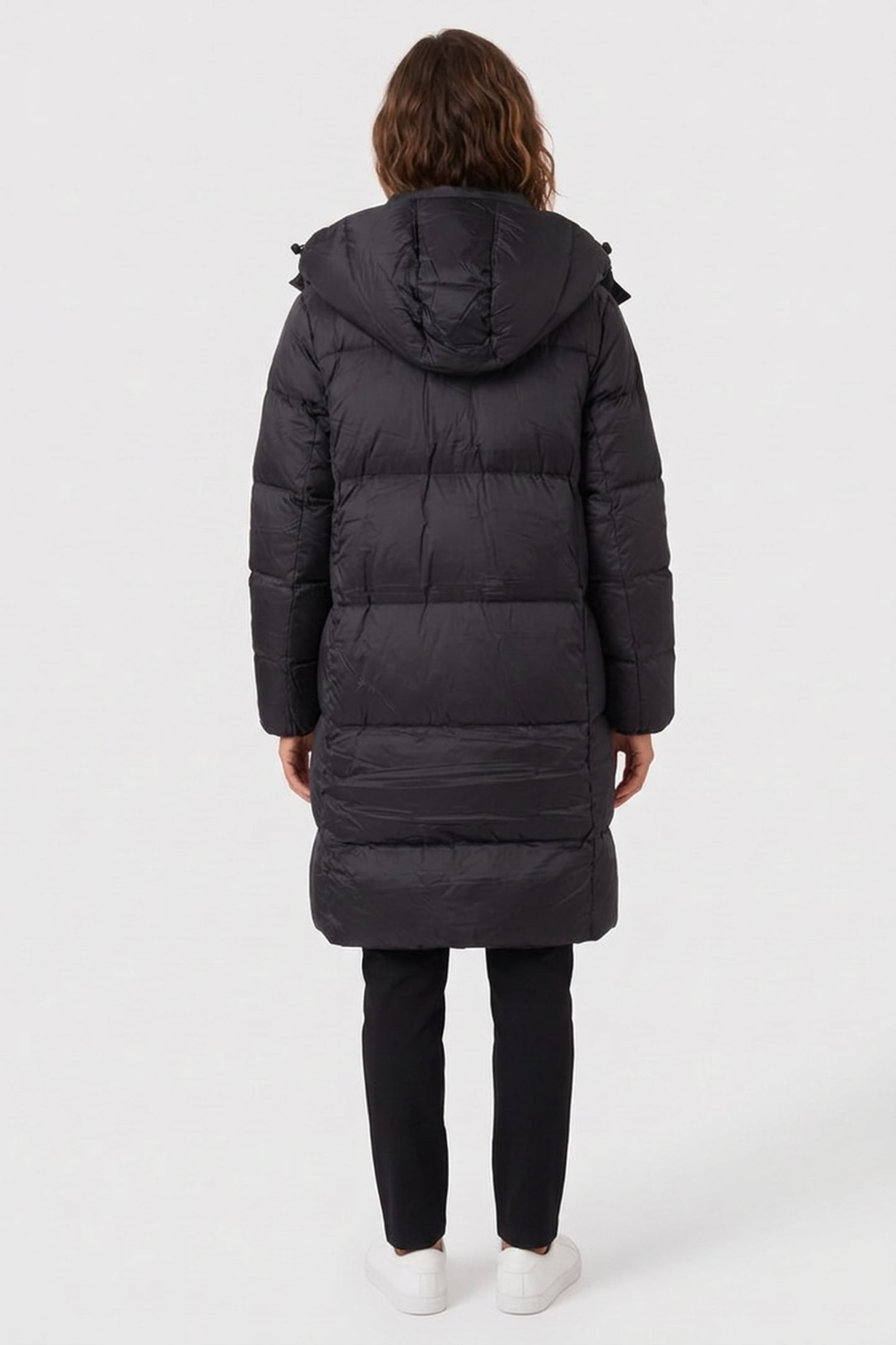 EO/DOWN LONG PUFFER BLACK 2