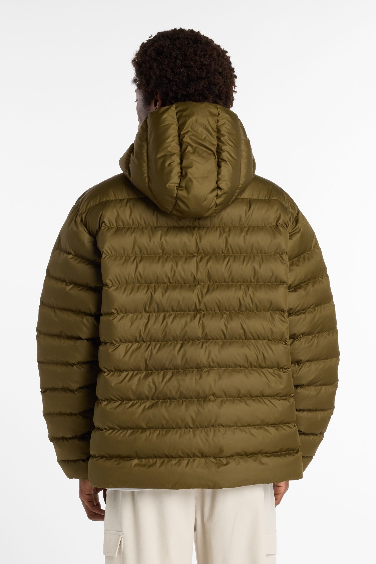 SPORT ESSENTIALS HOODED PUFFER WOODLAND 2