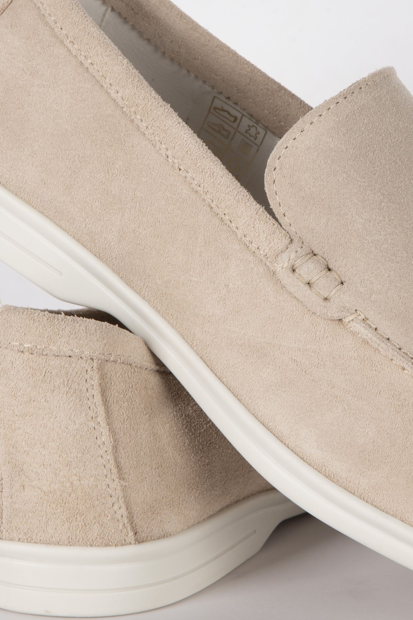 MAYNE CASUAL SHOES BEIGE SUEDE 3