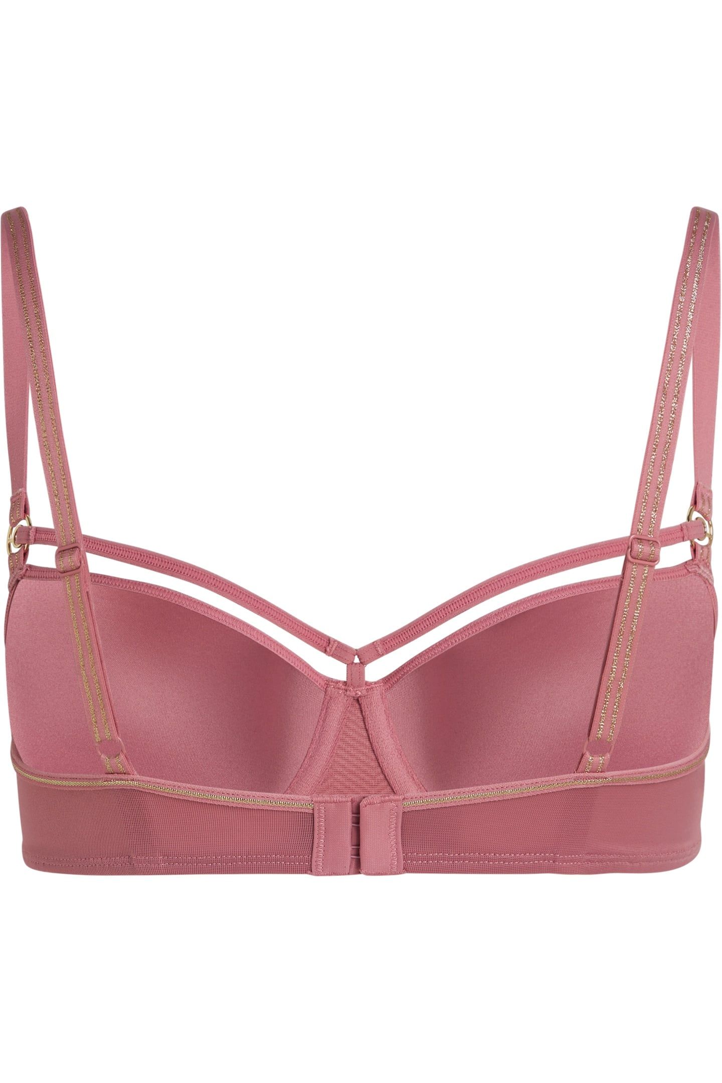 SPACE ODYSSEY ROSE AND GOLD BALCONY BRA 4