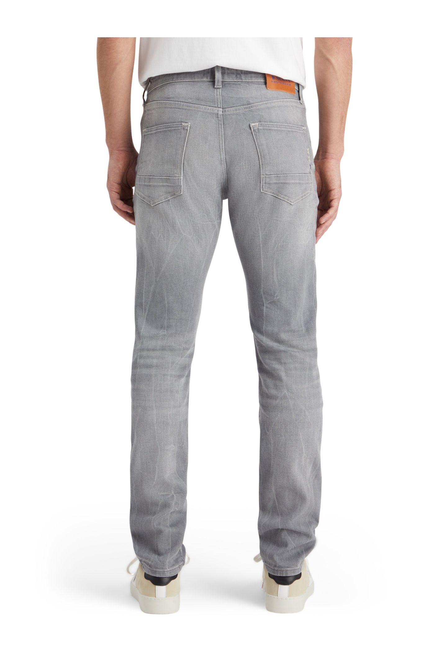 CORE RALSTON REGULAR SLIM JEANS GREY SANDS MEDIUM GREY 4