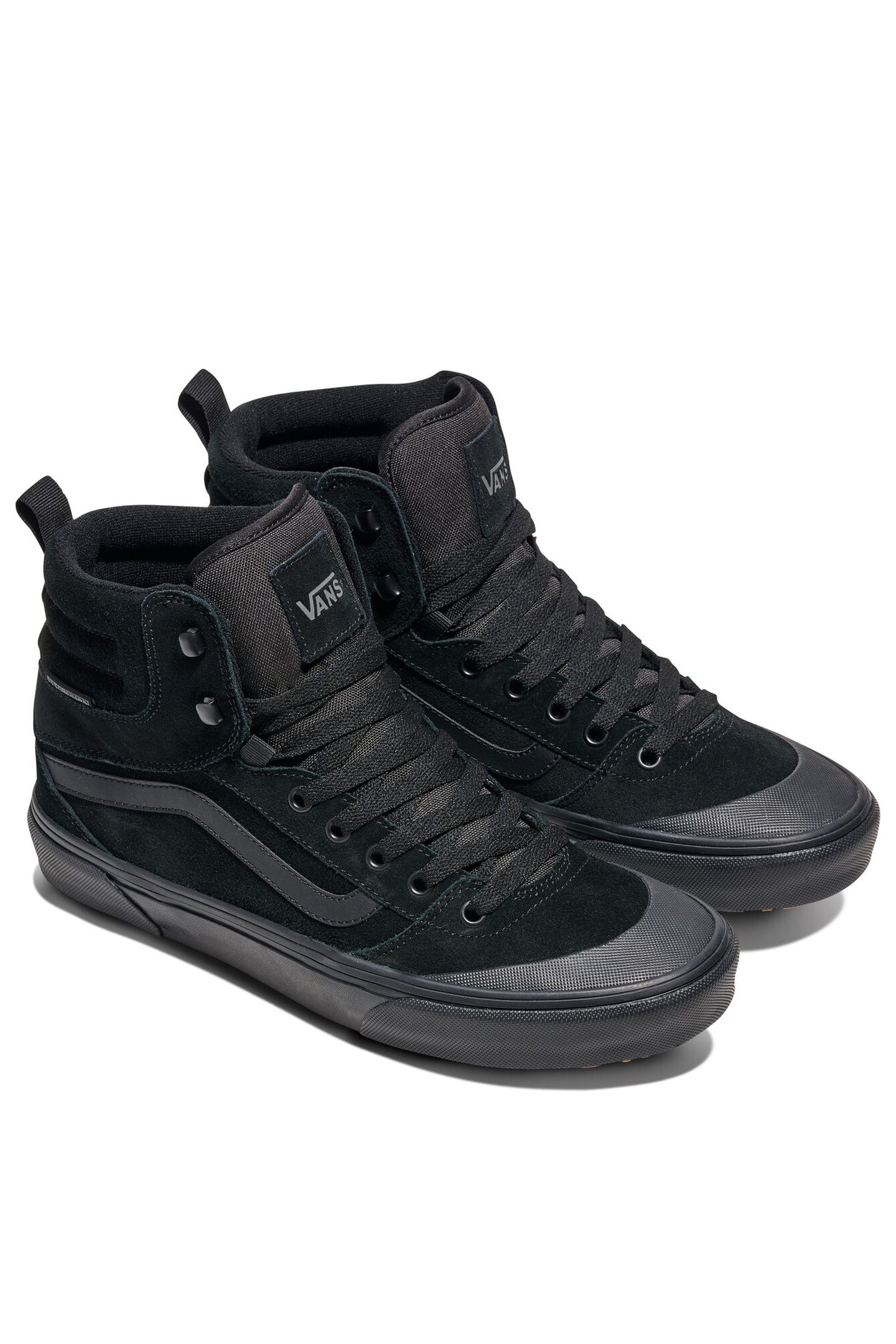 ASHWOOD HI VANSGUARD SUEDE BLACK/BLACK 1